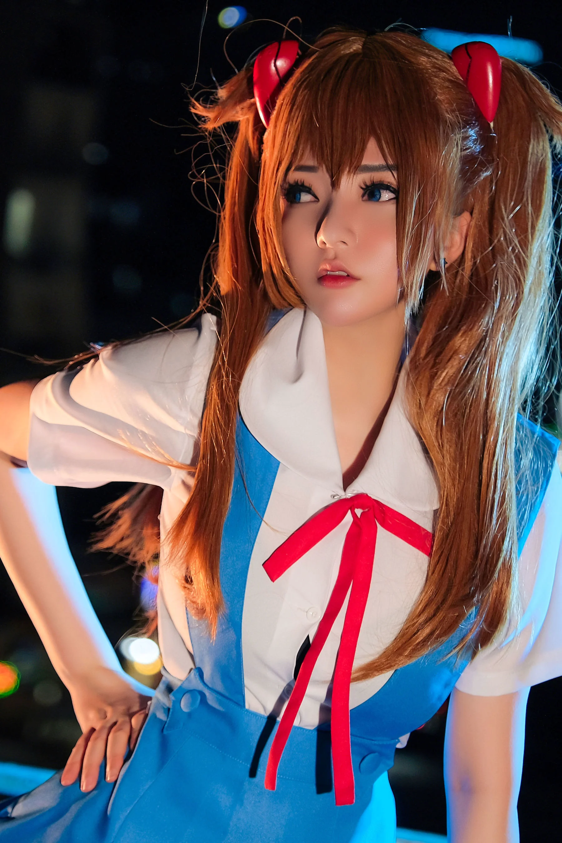 [网红COSER写真] Coser小姐姐Potato Godzilla – Asuka - 爱照片