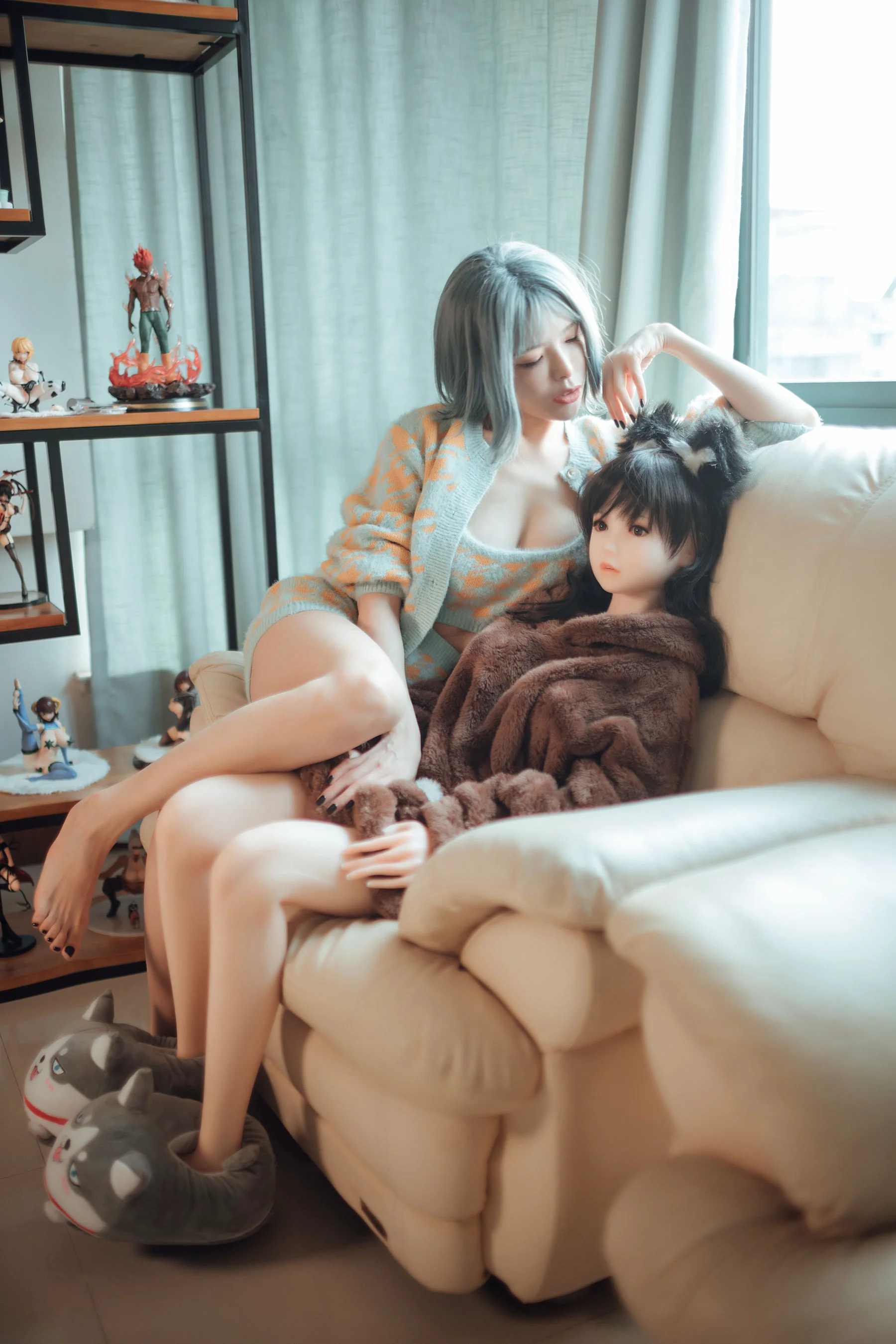 [COS福利] 秋和柯基(夏小秋秋秋) – 娃娃 写真套图 - 爱照片