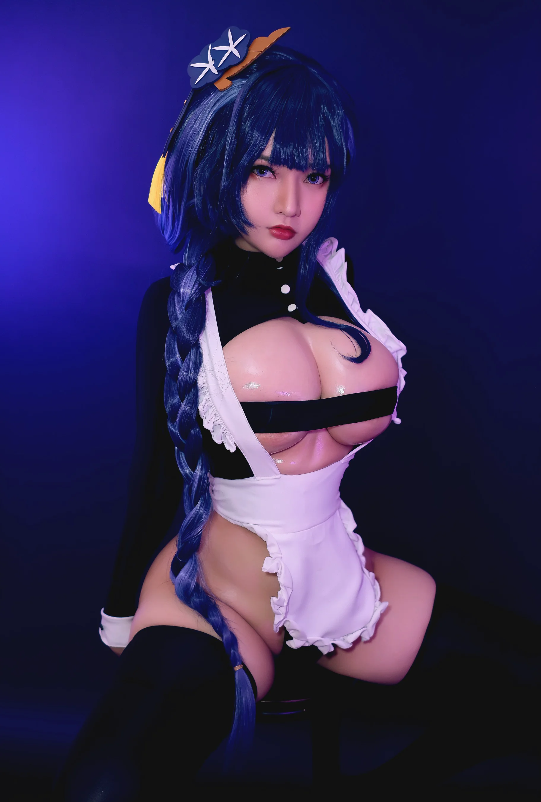 Potato Godzilla – Maid Raiden Shogun - 爱照片