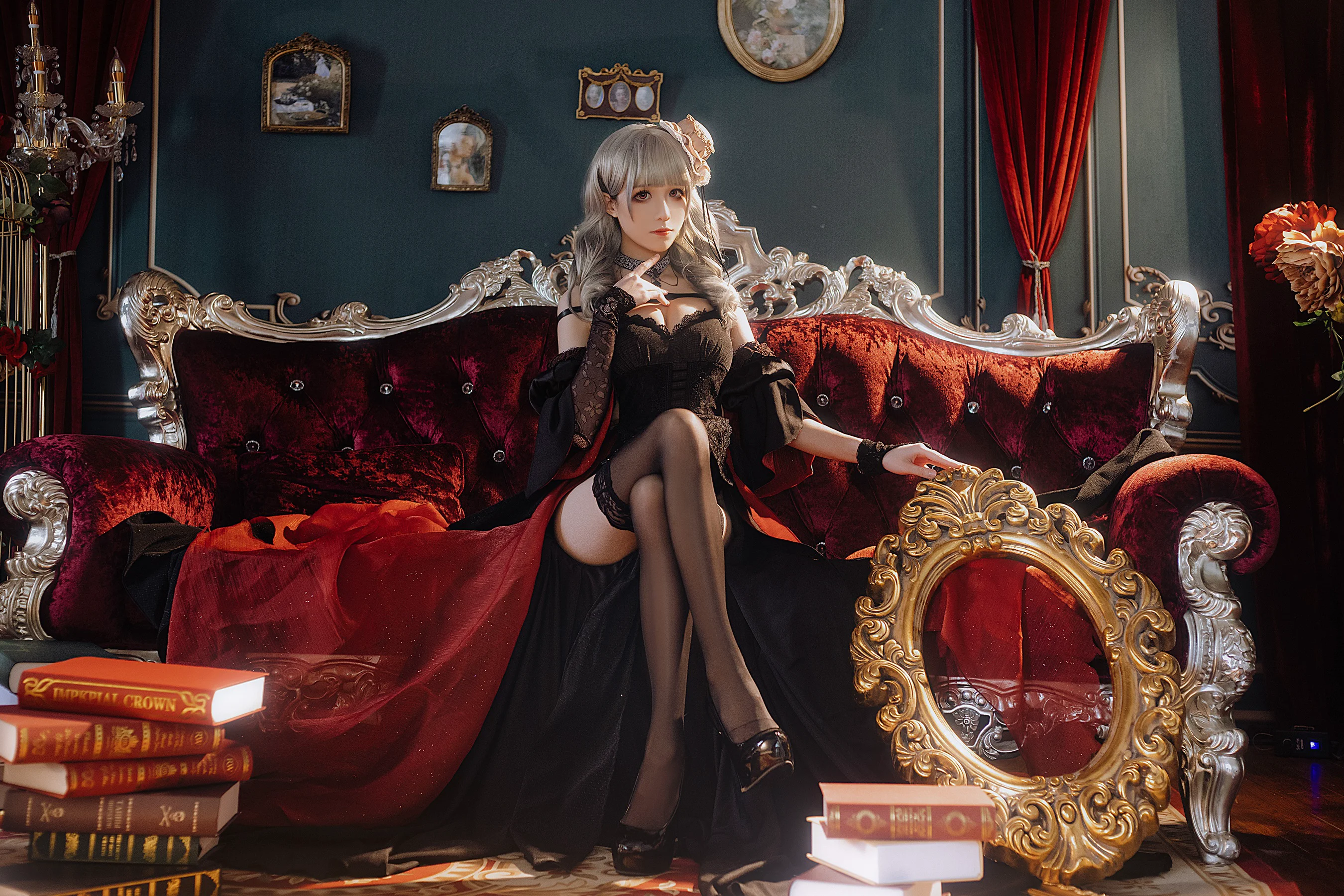 Tomoyo酱 – 碧蓝 吕佐夫礼服 - 爱照片