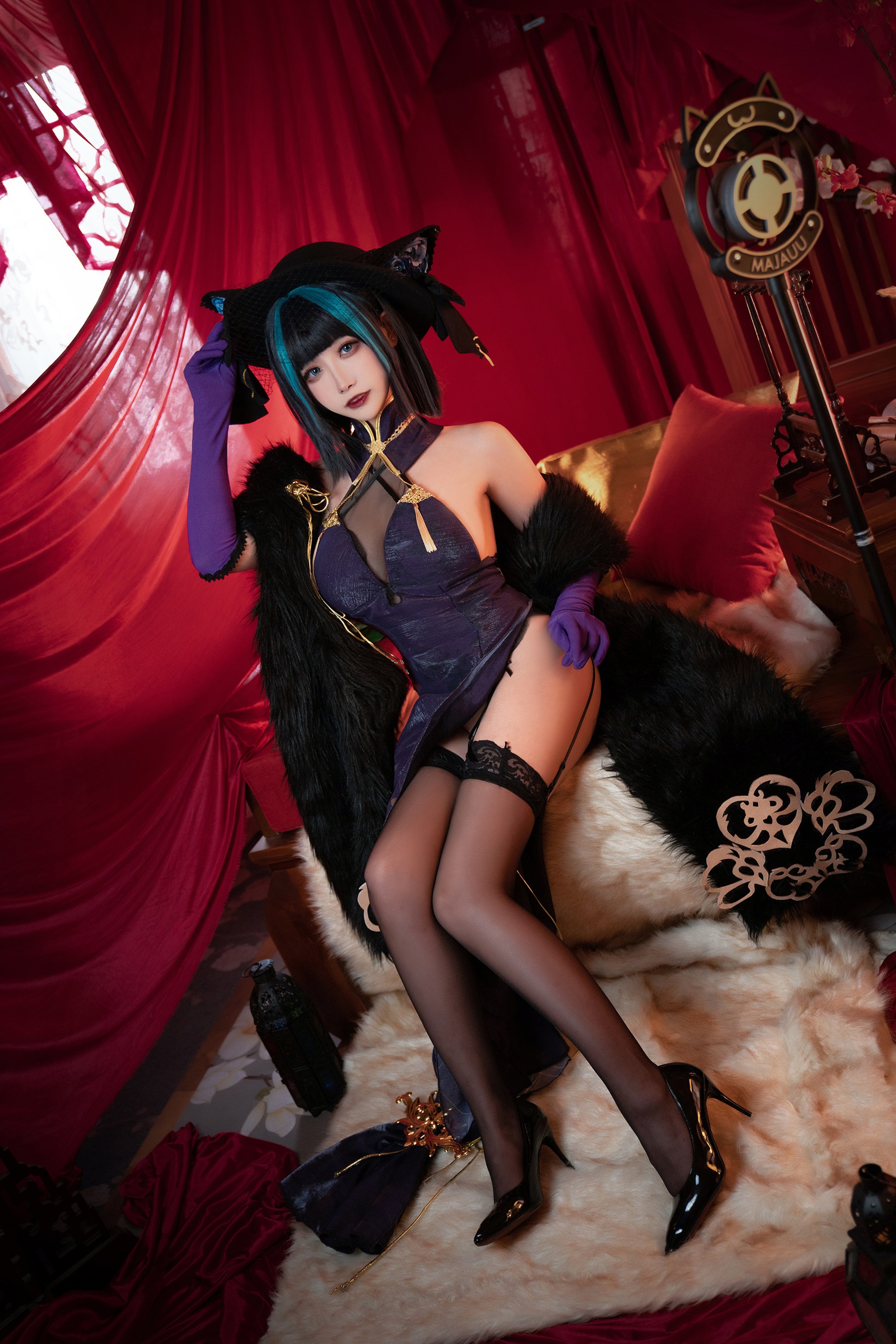 Momoko葵葵 – 碧蓝航线柴郡 音乐绚烂CaitSith - 爱照片
