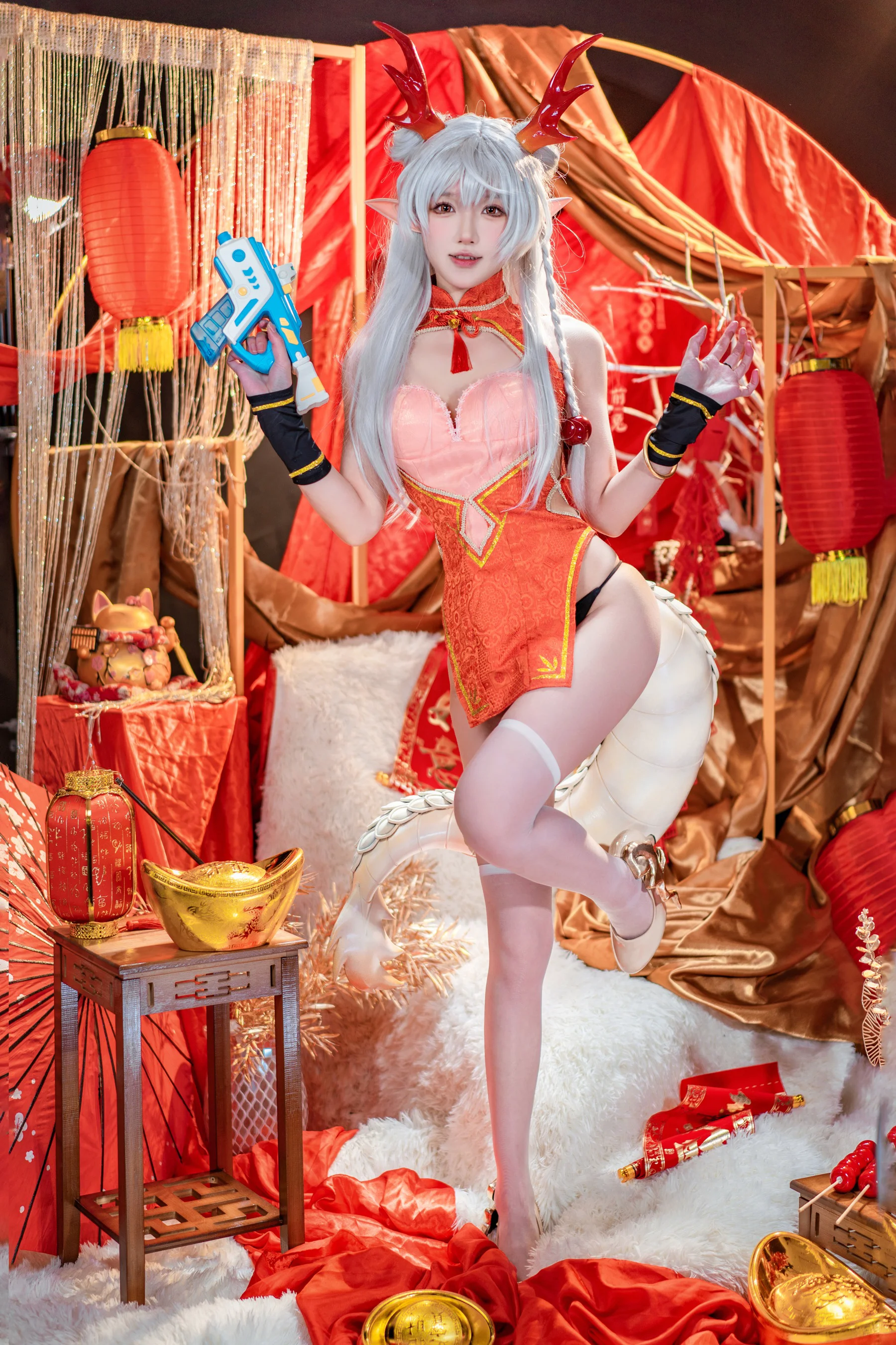 阿包也是兔娘 – 新春贺图 龙妹 - 爱照片