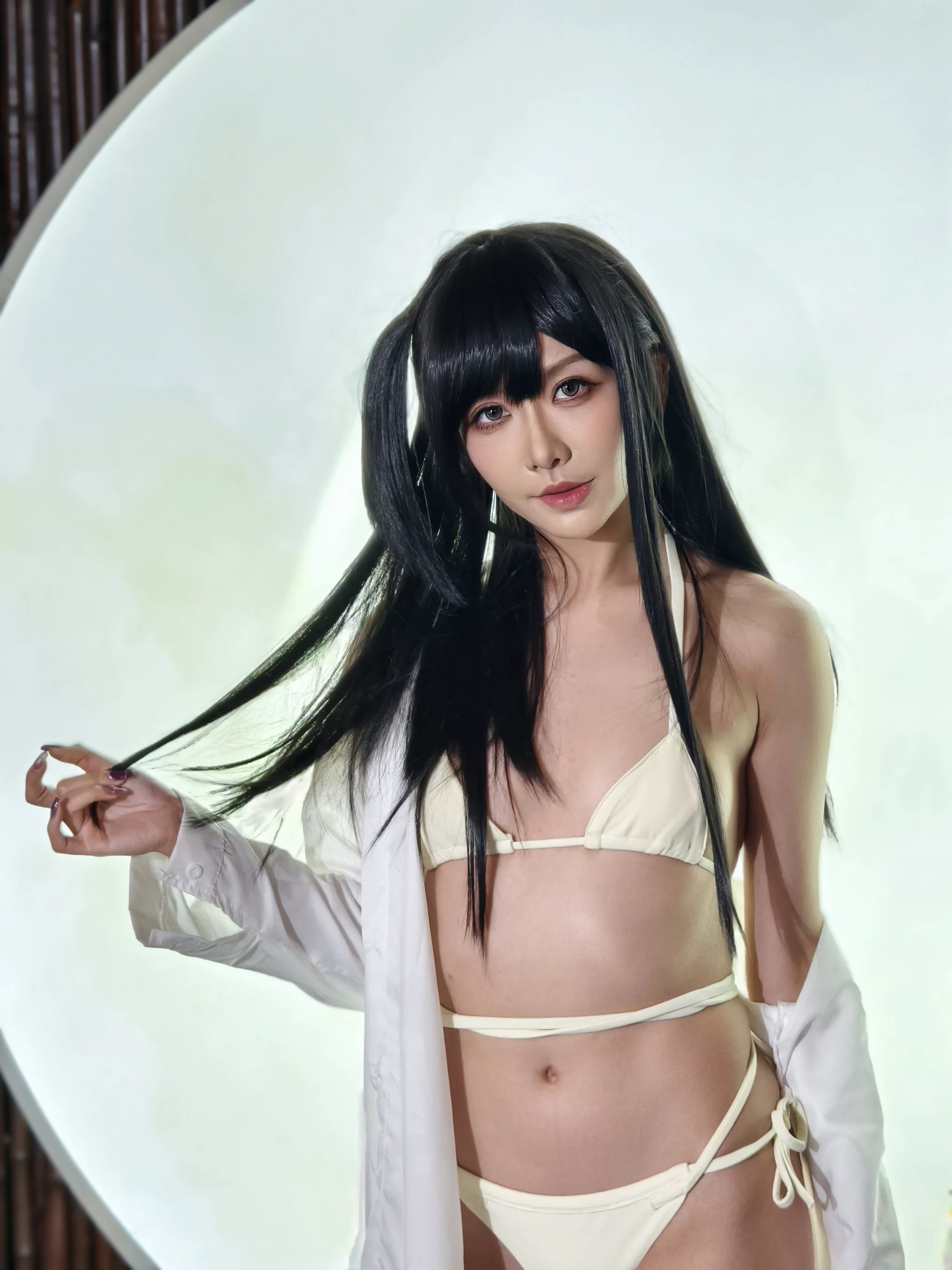 源纱希喵喵喵 – 大凤泳衣 - 爱照片
