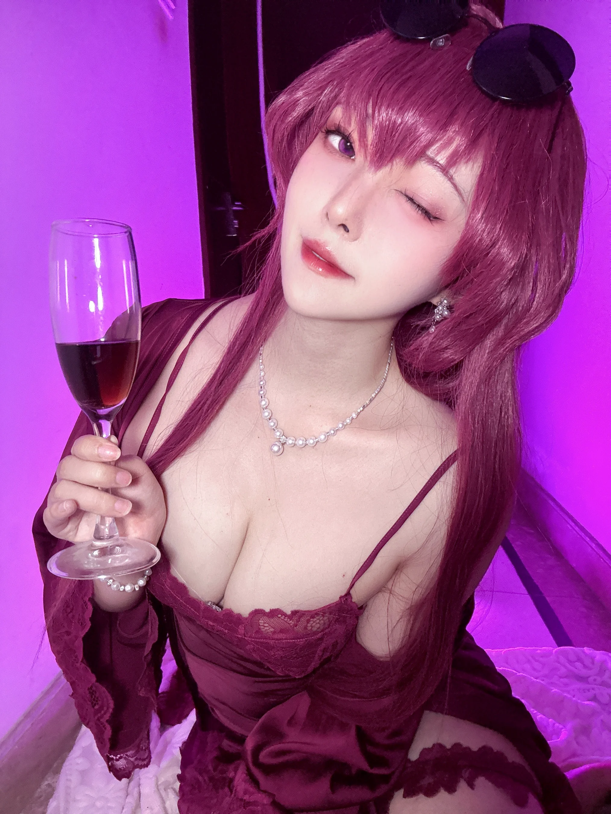 Natsuko夏夏子 – 崩坏：星穹铁道 卡芙卡睡衣 - 爱照片