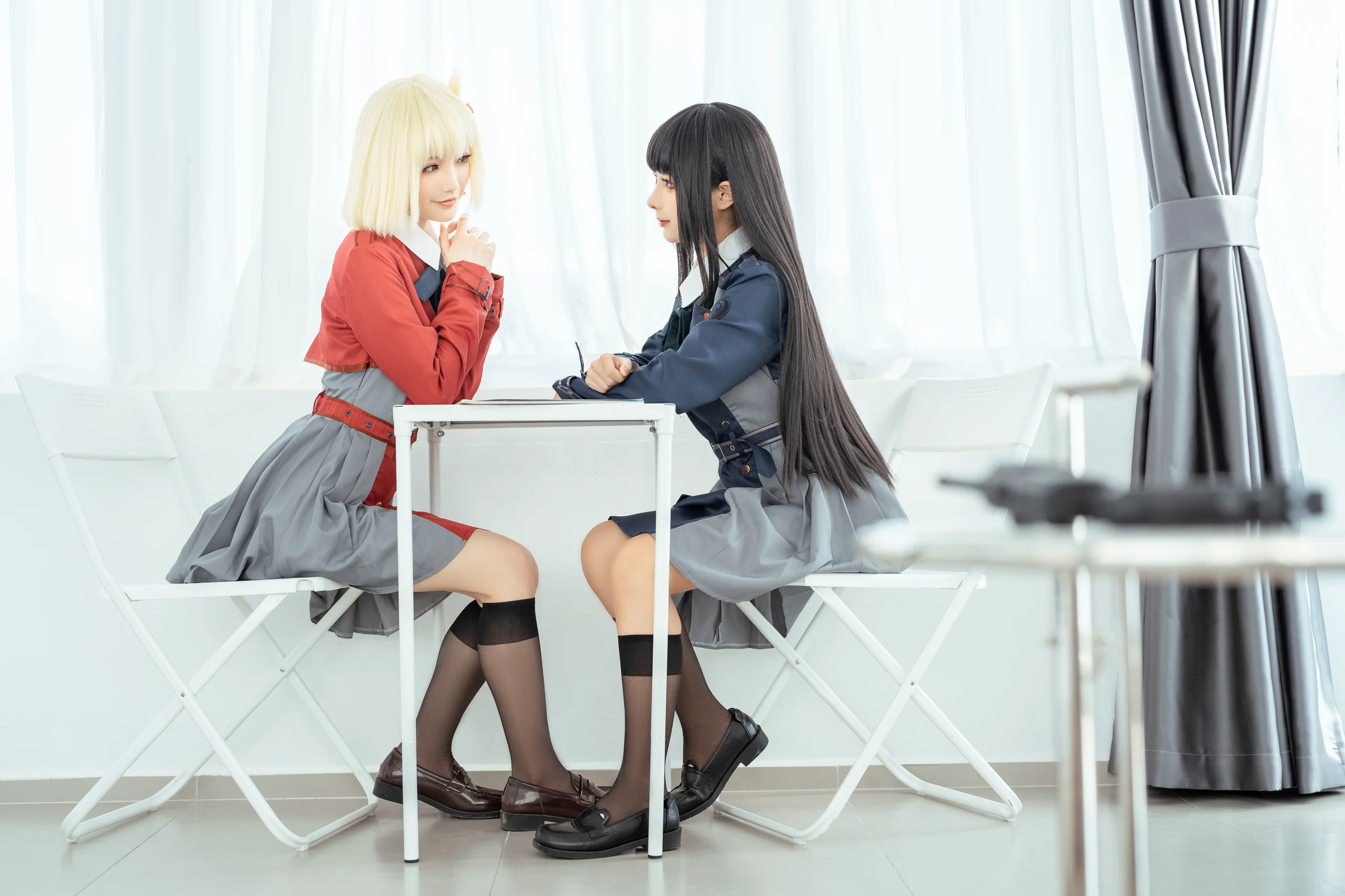 知名Coser@蠢沫沫 莉可x莉丝(&桃良阿宅) - 爱照片