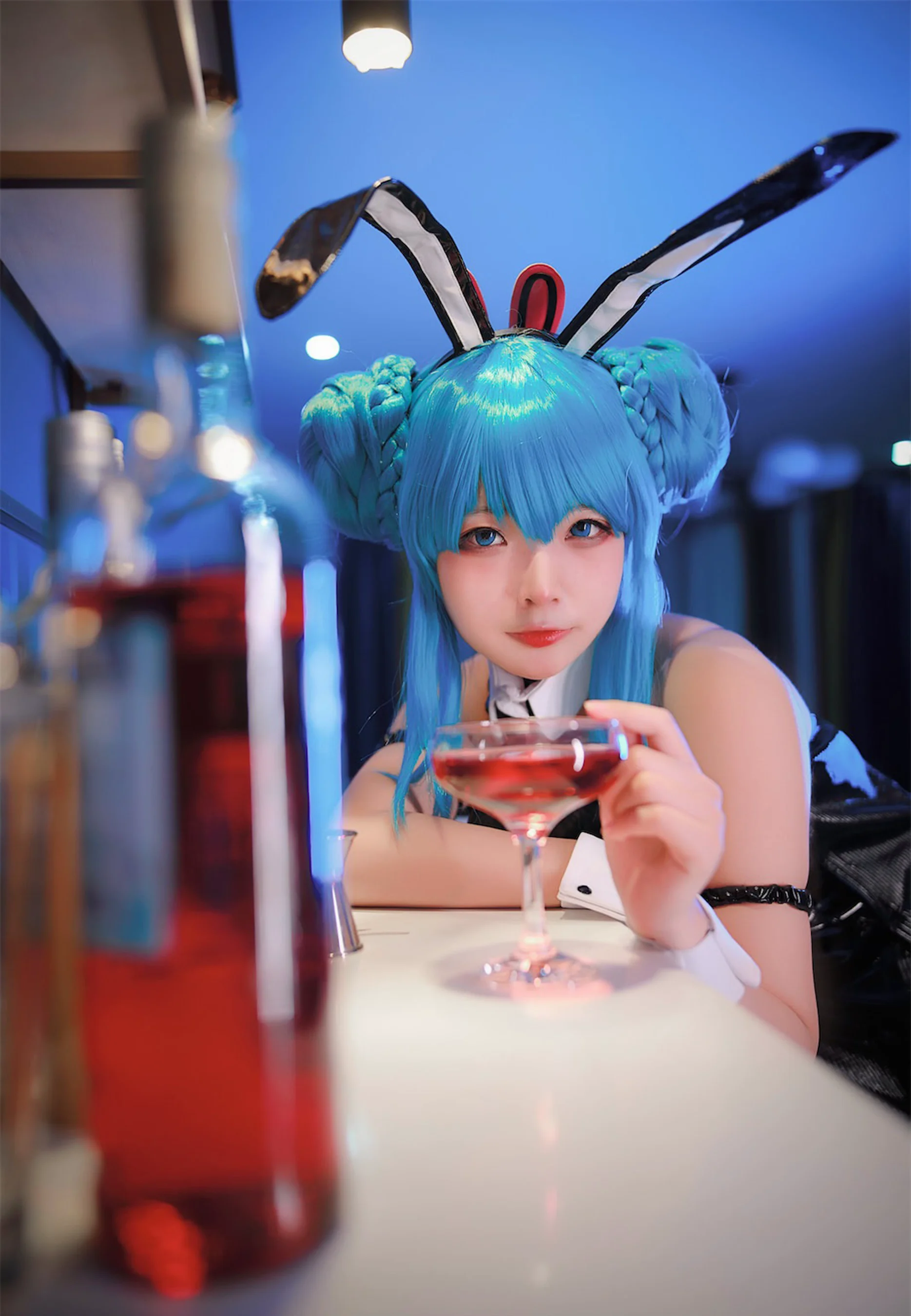 yuuhui玉汇 – 初音黑兔 - 爱照片
