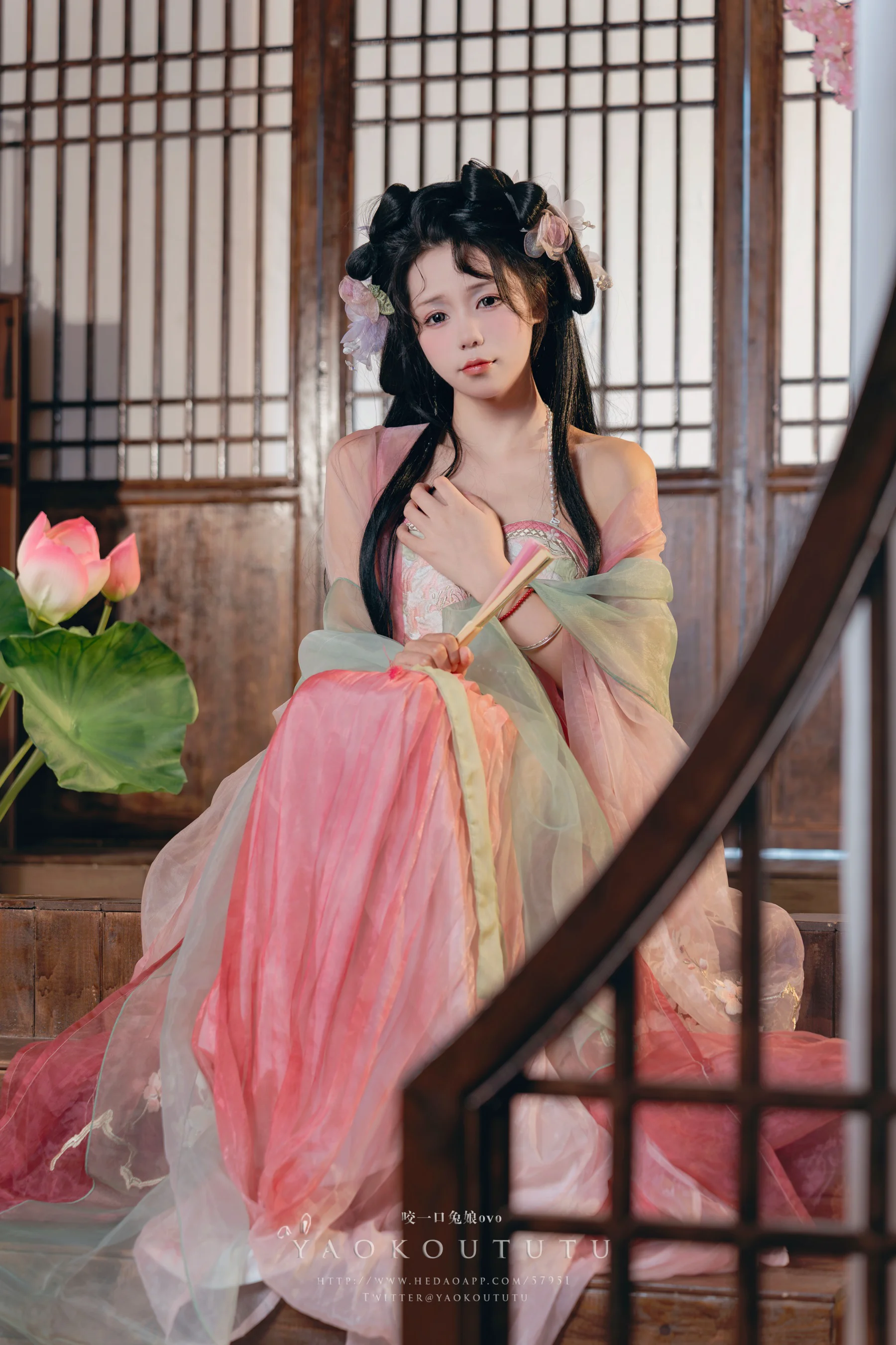 咬一口兔娘 – 八月订阅『醉倒荷塘边』&游园惊梦 - 爱照片