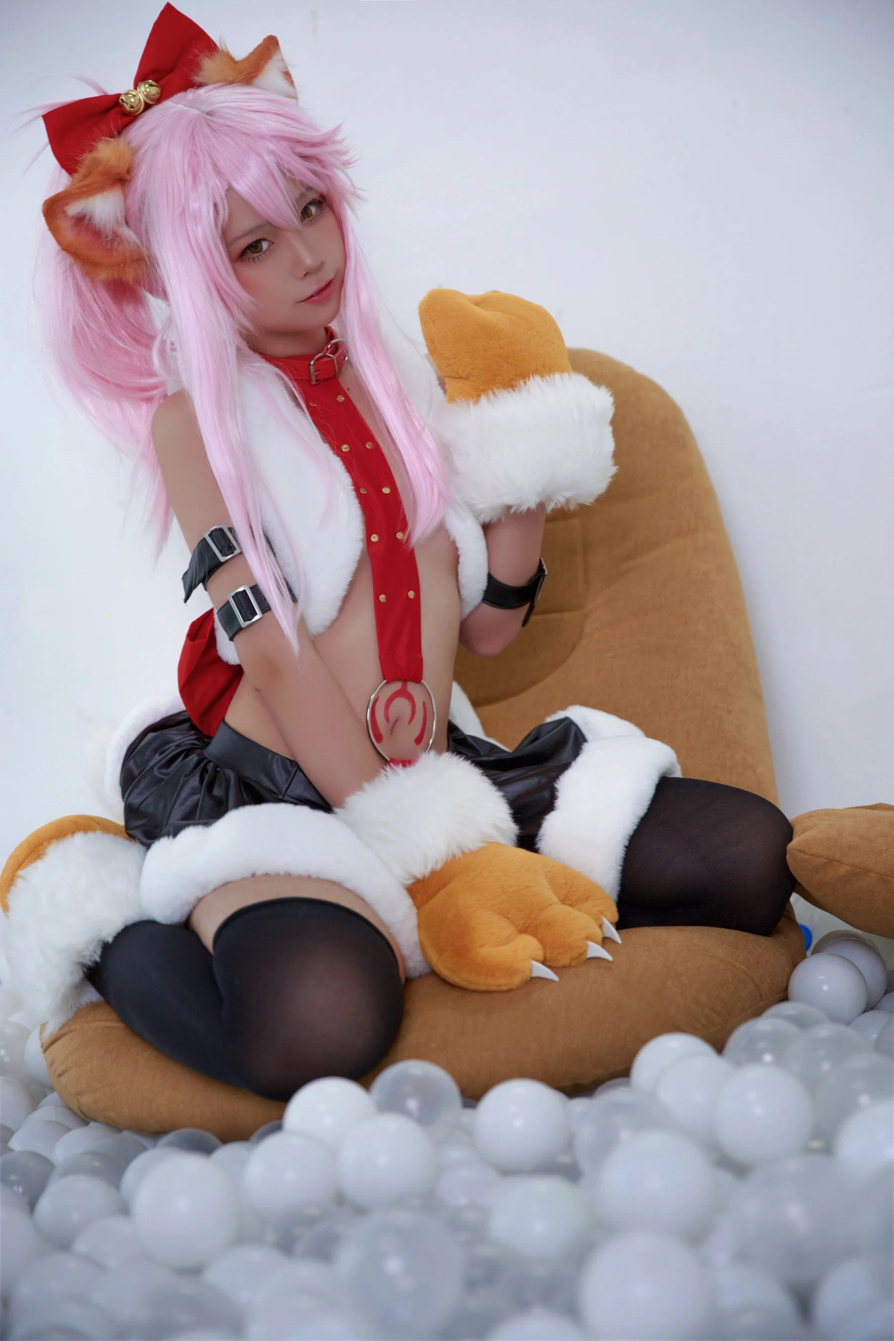G44不会受伤 – 小黑猫娘 - 爱照片
