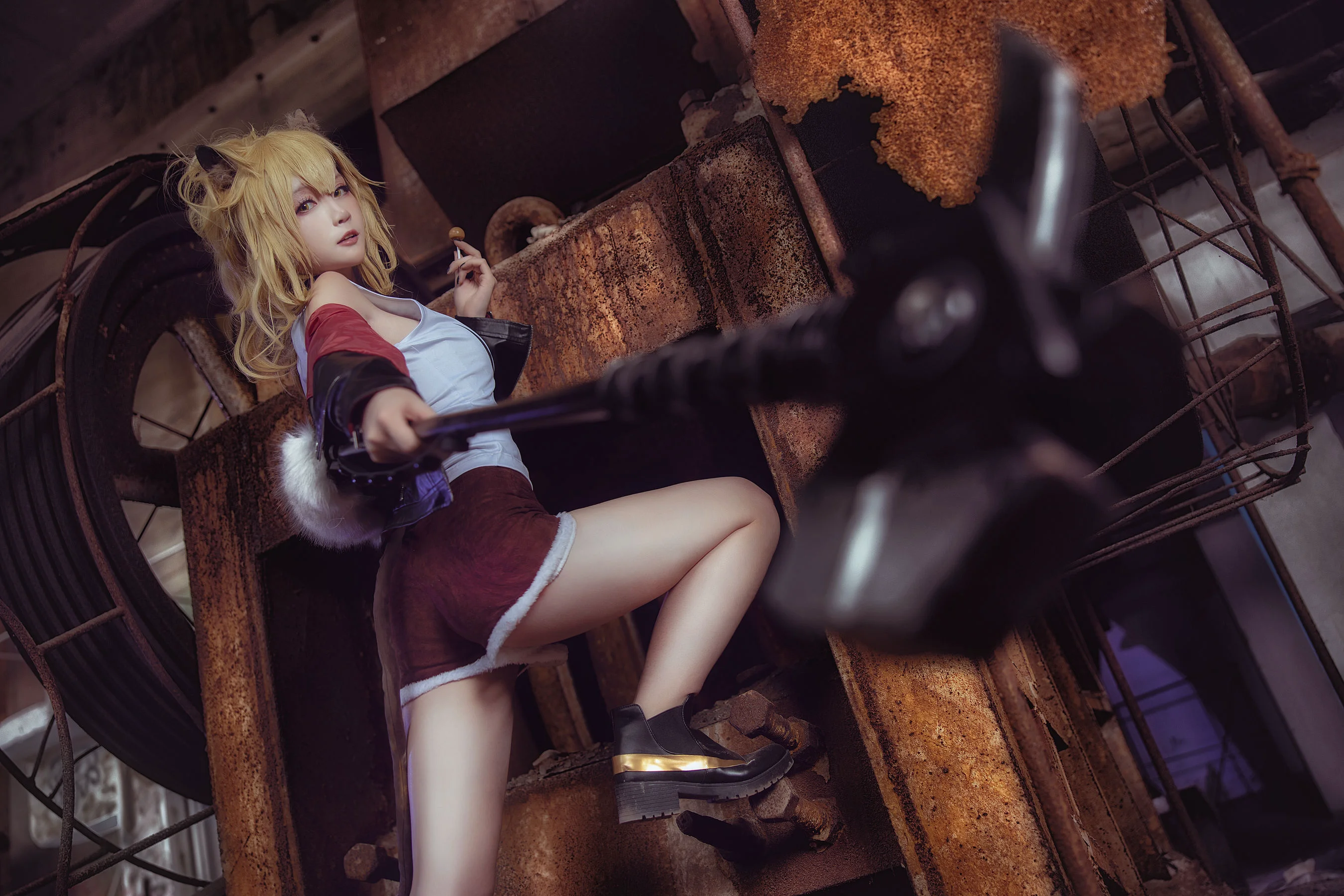 [Cosplay写真] yui金鱼 – 推进之王 - 爱照片
