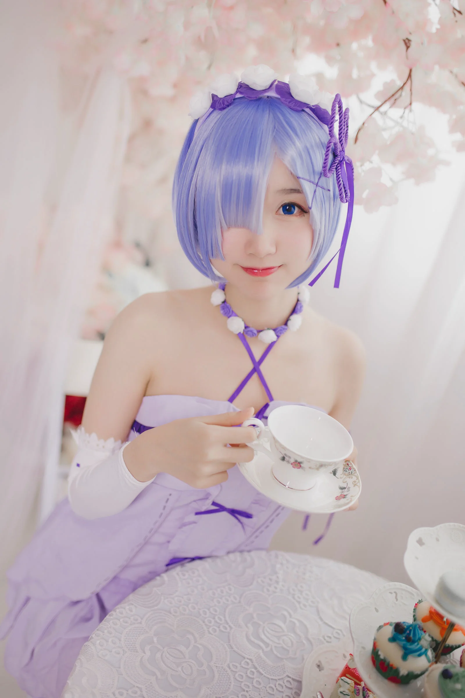 木绵绵OwO《雷姆生日》 [COSER美女] 写真集 - 爱照片