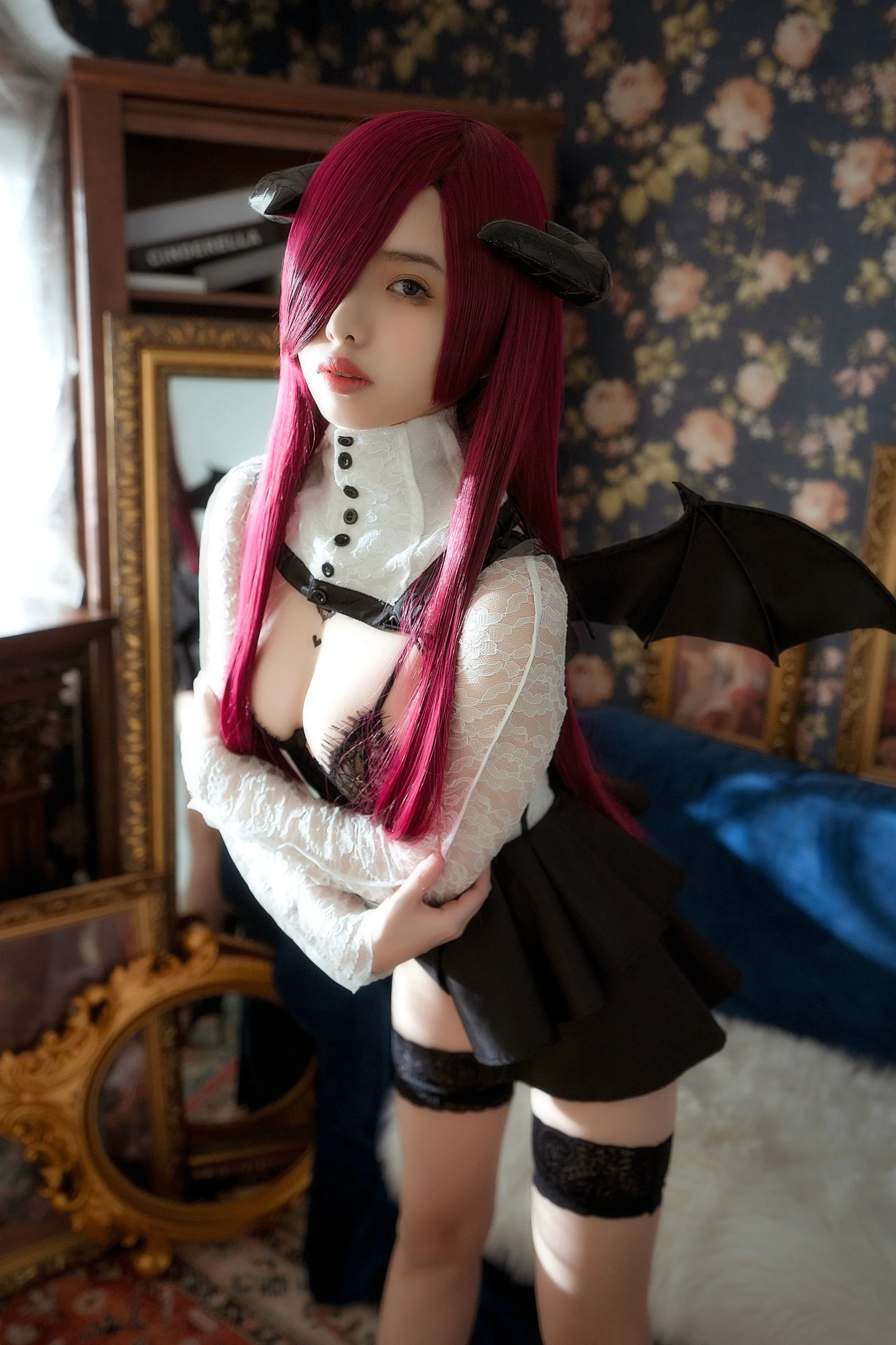 雯妹《魅魔 the countess of devil》 [萝莉COS] 写真集 - 爱照片