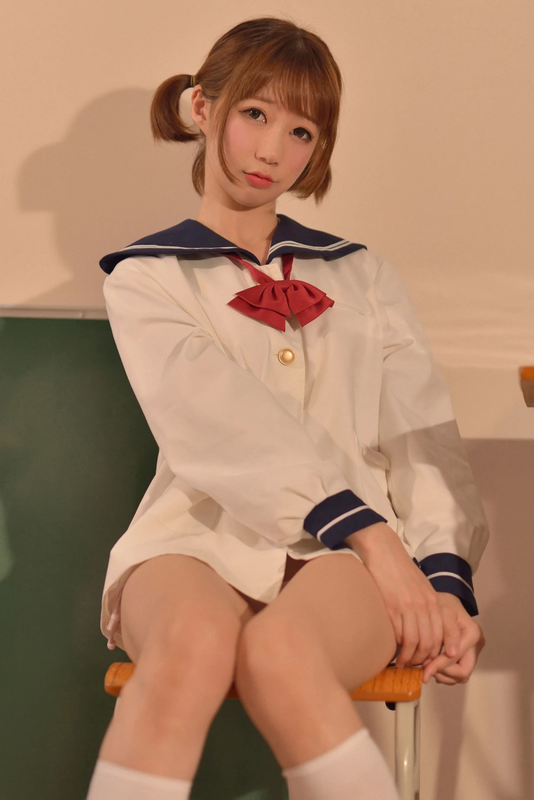 NAGISA魔物喵《生理课》 [萝莉COS] 写真集 - 爱照片