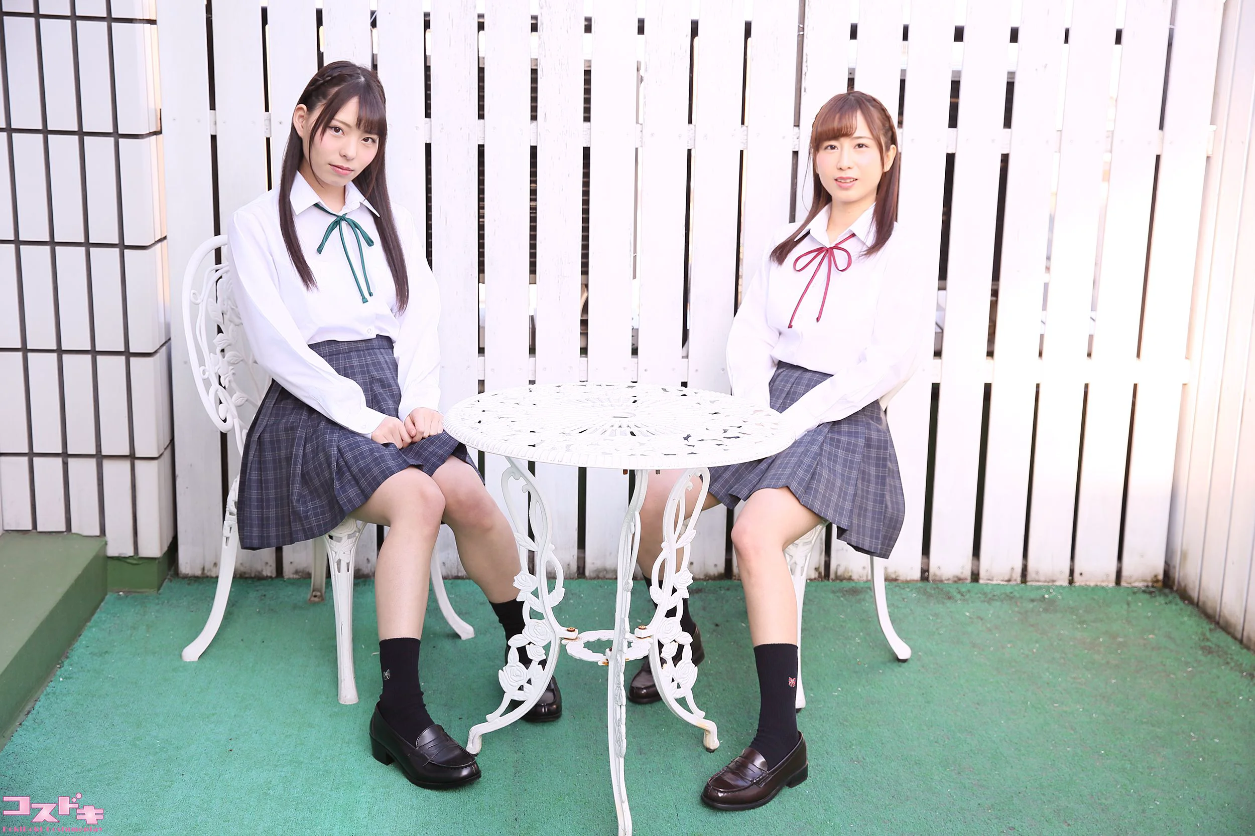 [Cosdoki] 泉水蒼空2 & 鳴海千秋2 izuminarumi_pic_seifuku1 写真集 - 爱照片