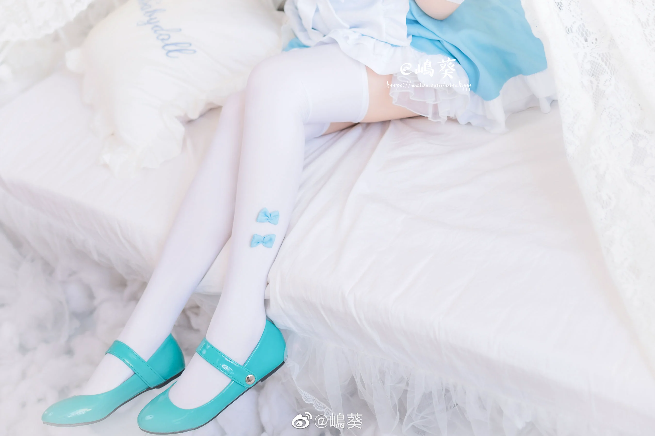 微博美女嶋葵 《小天鹅女仆》 写真集 - 爱照片