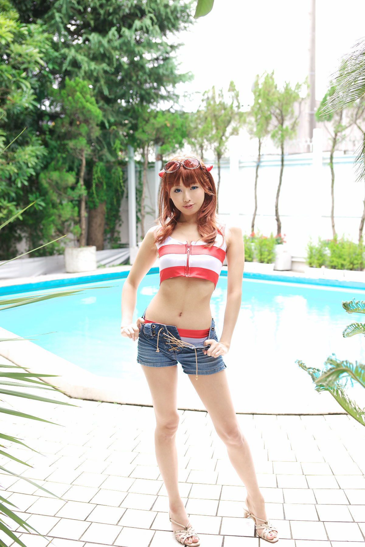 Ahane(亜羽音) 《(コスプレ) アスカの夏休み》 写真集 - 爱照片