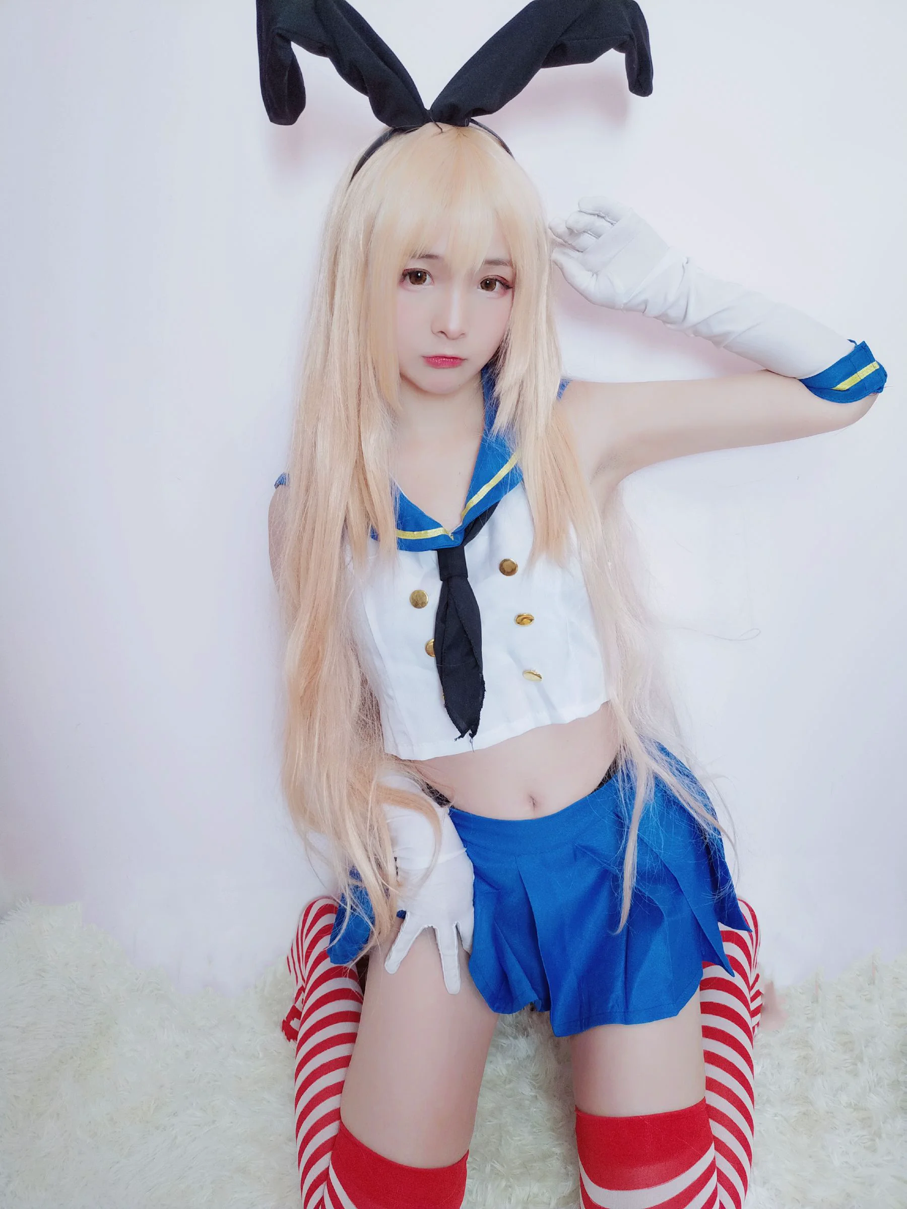 二次元美女古川kagura 《岛风》 写真集 - 爱照片