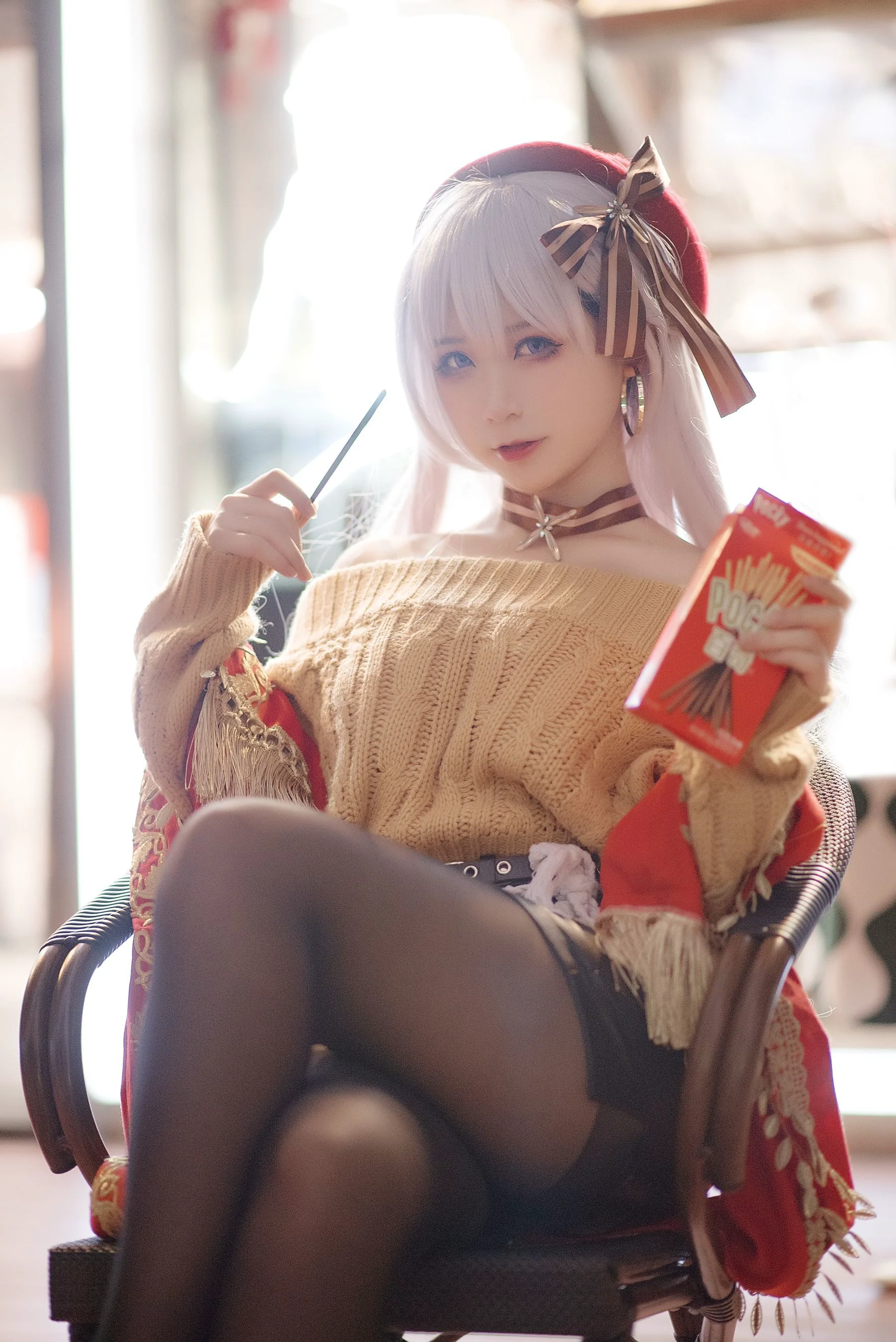 动漫博主樱落酱w 《贝法pocky》 写真集 - 爱照片