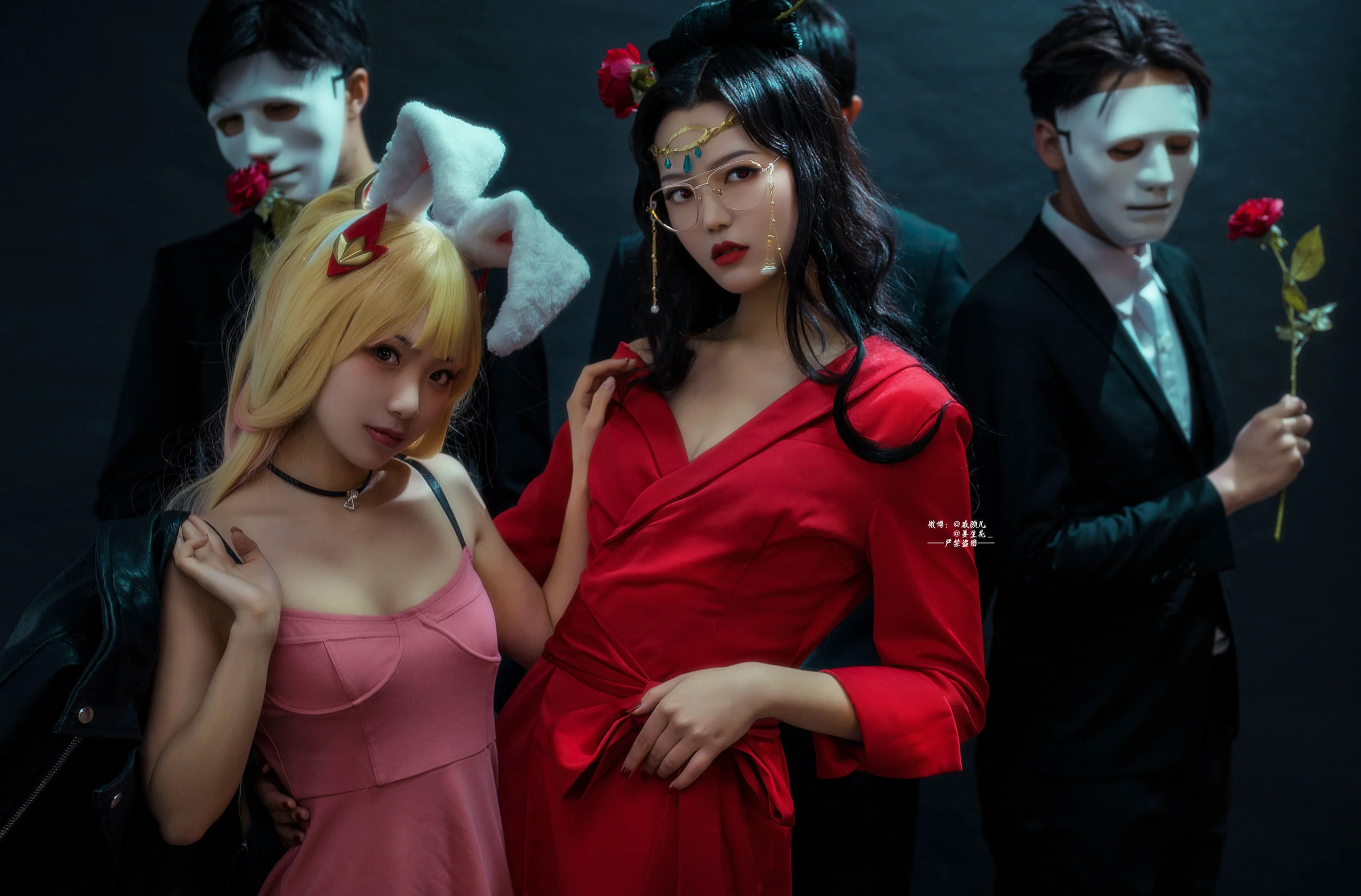 人气coser戚顾儿MIKI 《王者荣耀 貂蝉和公孙离》 写真集 - 爱照片