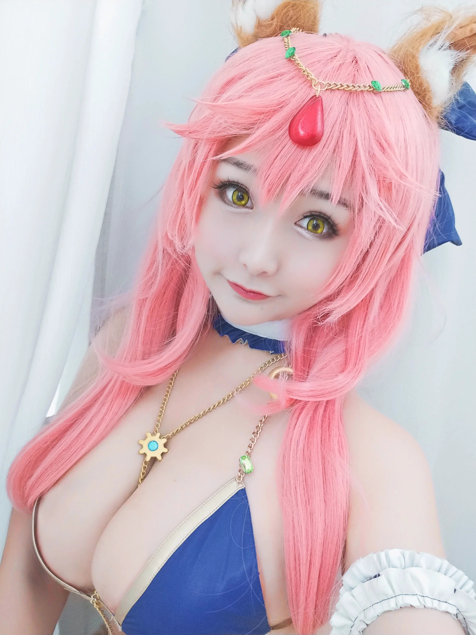 Coser美女三刀刀Miido 《玉藻前》 写真集 - 爱照片