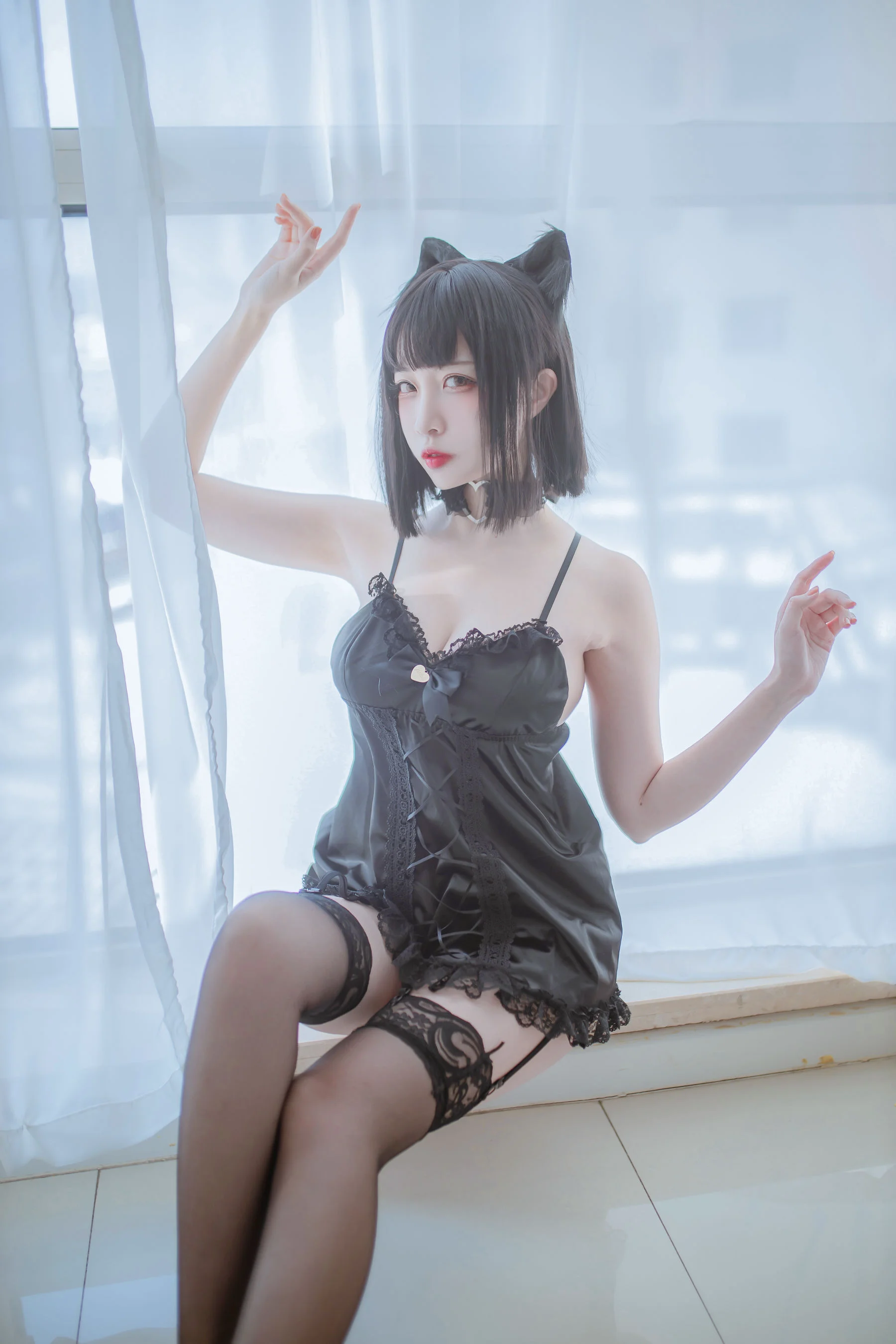 日奈娇 《私房双人猫耳》 写真集 - 爱照片