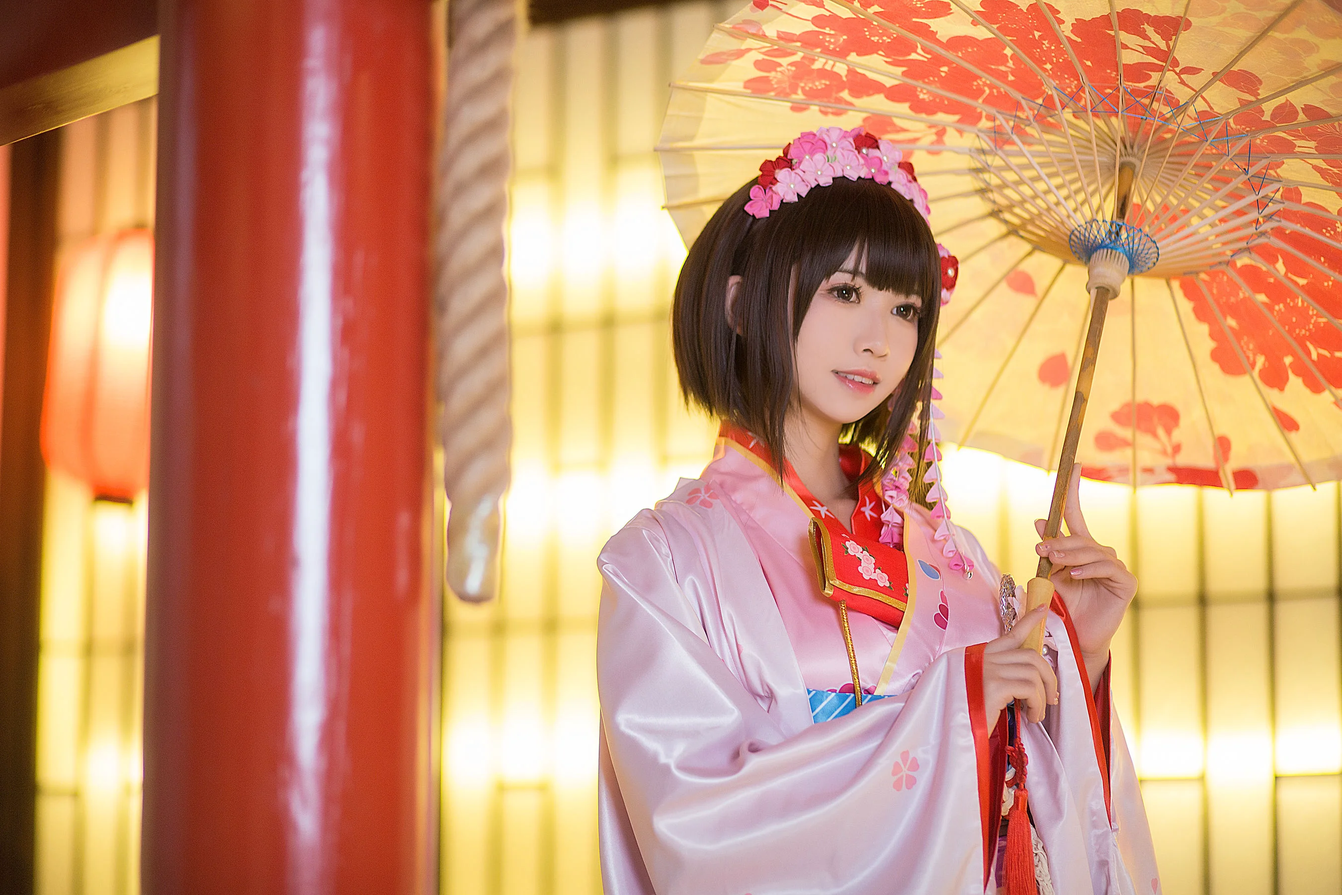超人气Coser鳗鱼霏儿 《圣人惠 和服》 写真集 - 爱照片