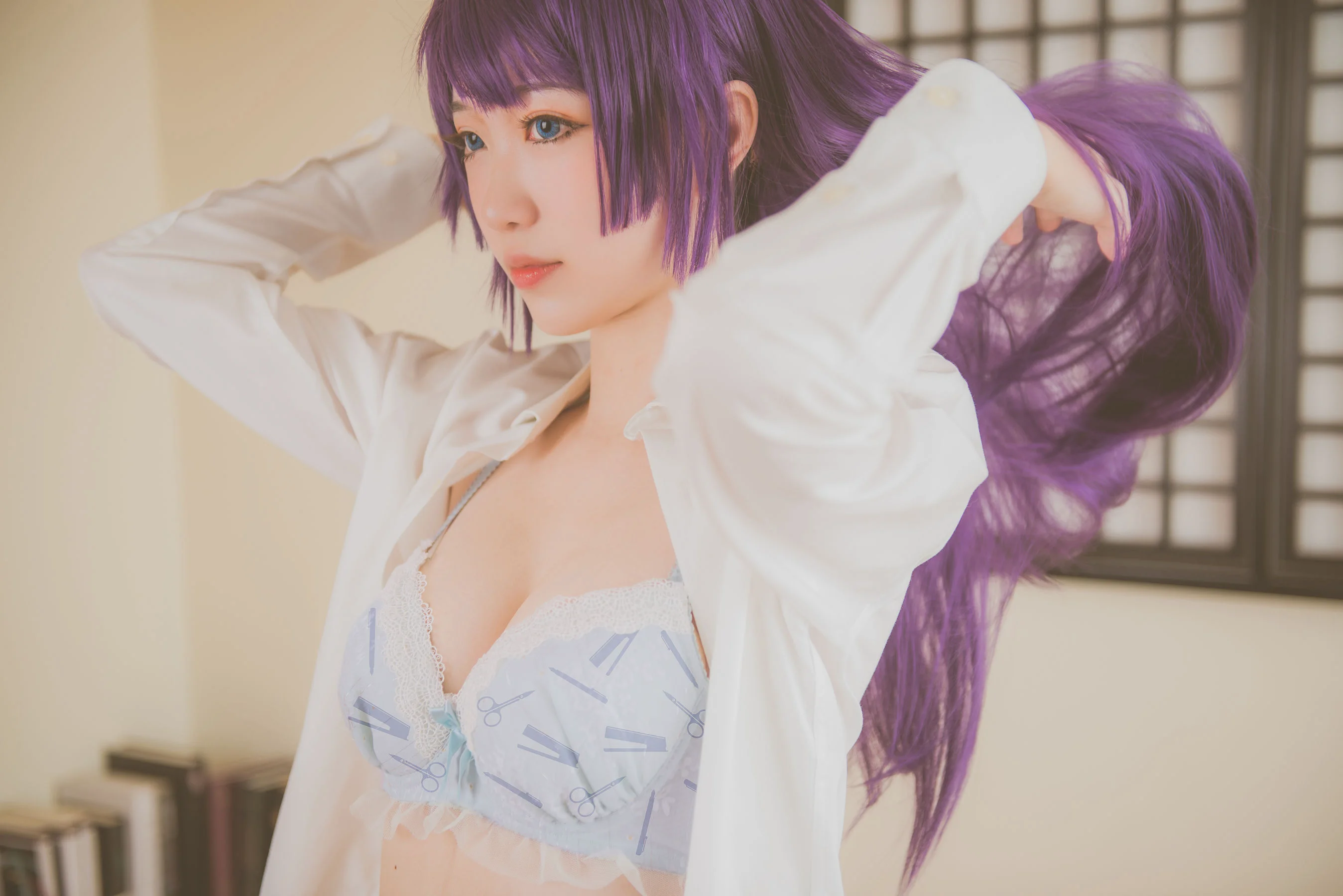 大胸萌妹妖少you1 《战场原黑仪》 写真集 - 爱照片