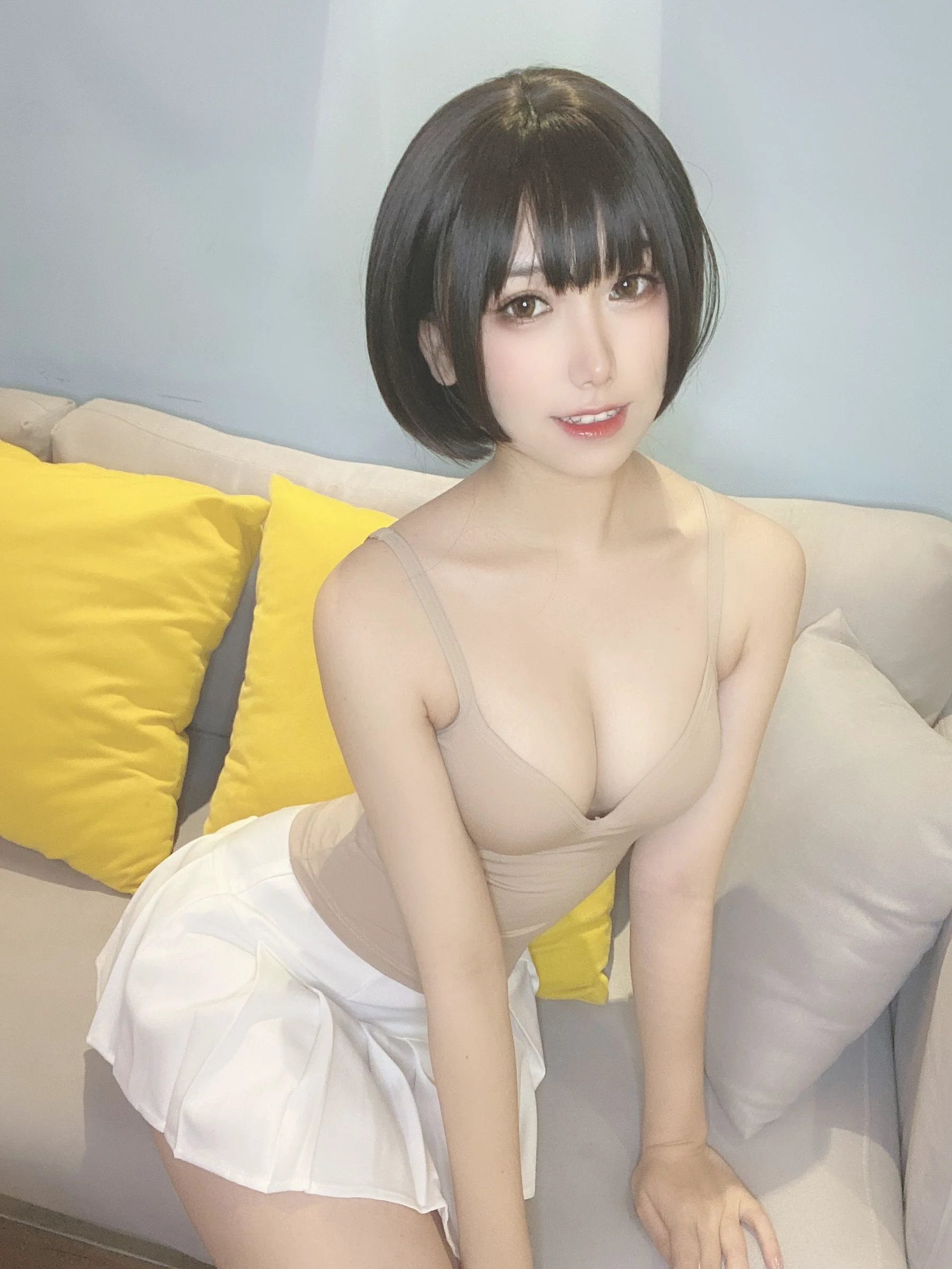 [COS福利] 芋圆侑子SJ_ 《邻家姐姐》 写真集 - 爱照片