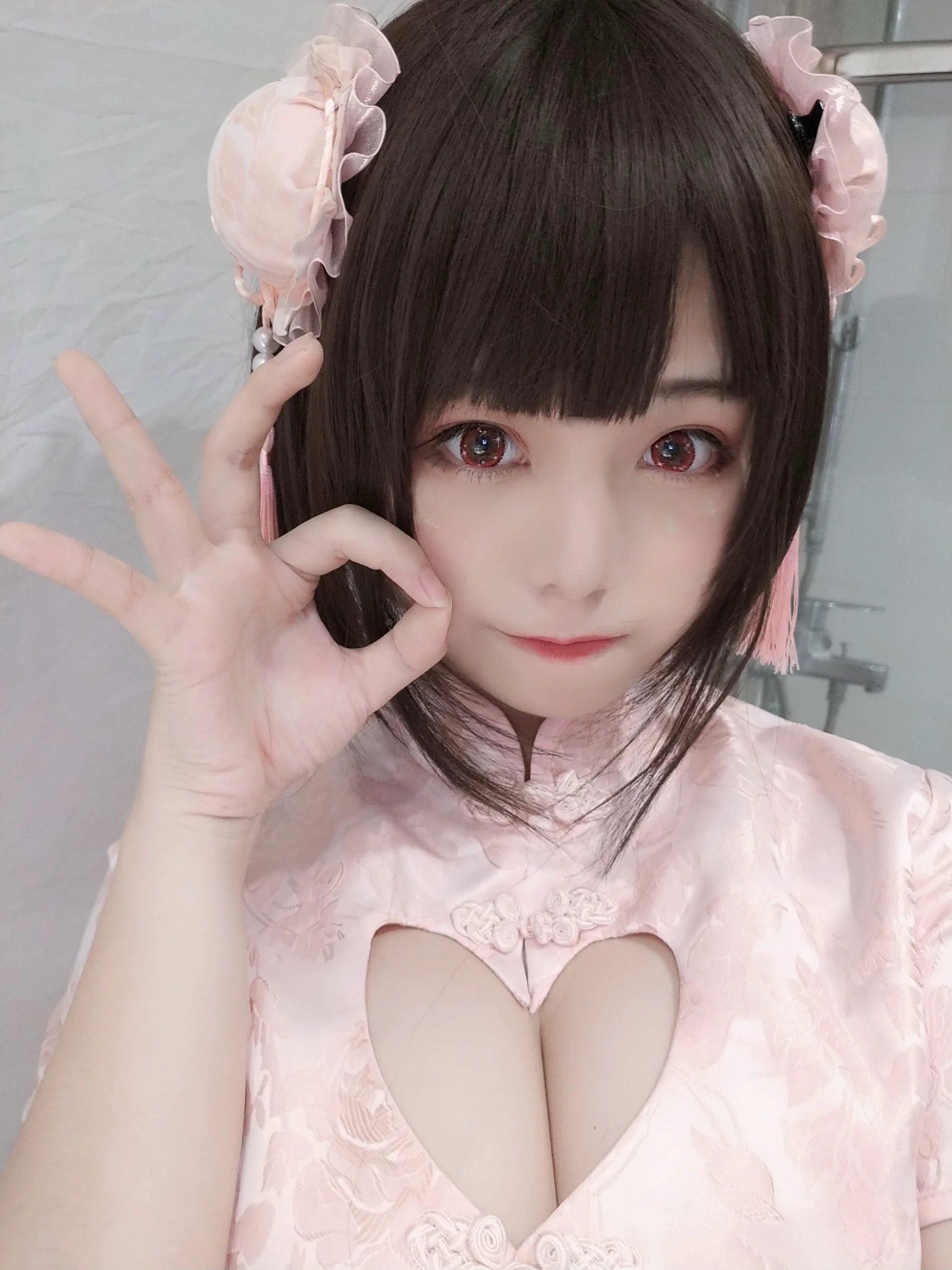 [Cosplay写真] 蜜汁猫裘 – 中华娘(自拍) - 爱照片