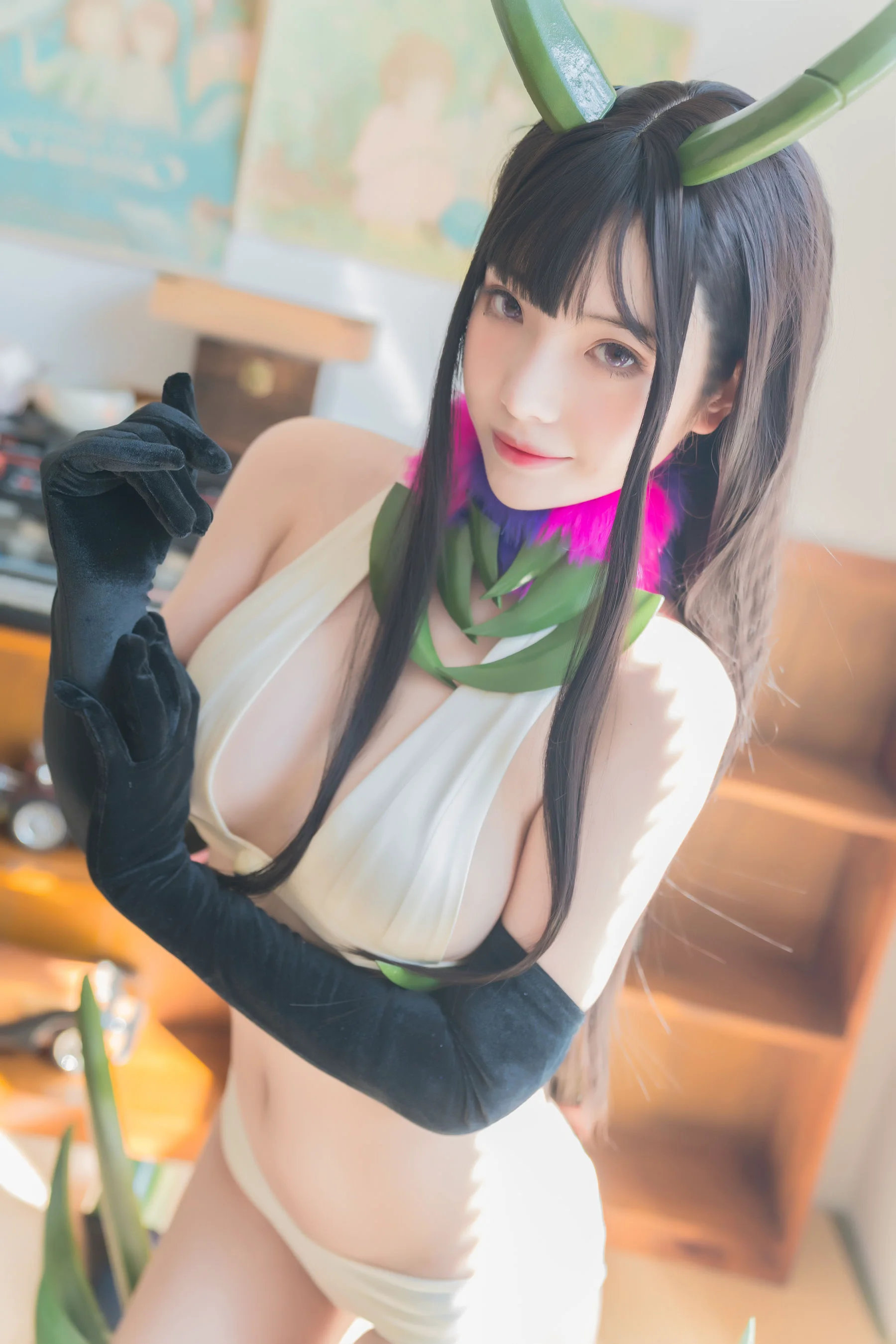 [Cosplay] 动漫博主雯妹 – 恶魔姐姐 写真集 - 爱照片