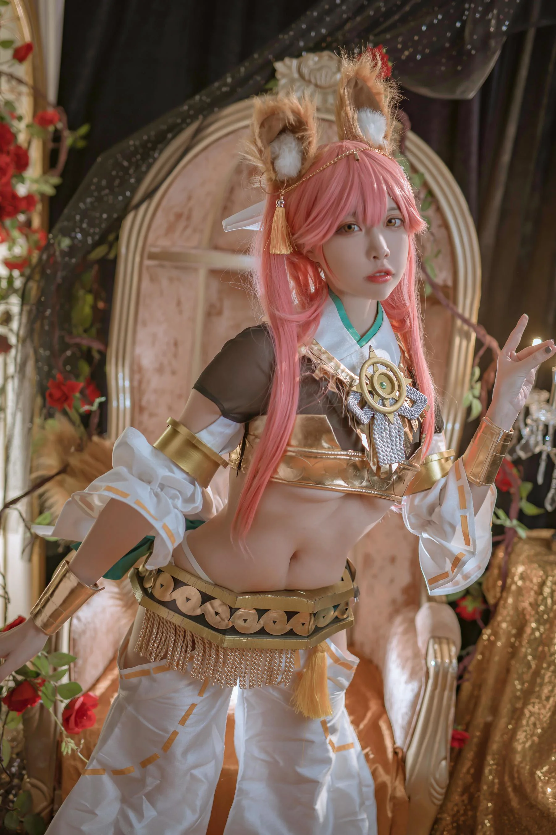 [Cosplay] 人气Coser二佐Nisa – 玉藻前神话礼装 - 爱照片