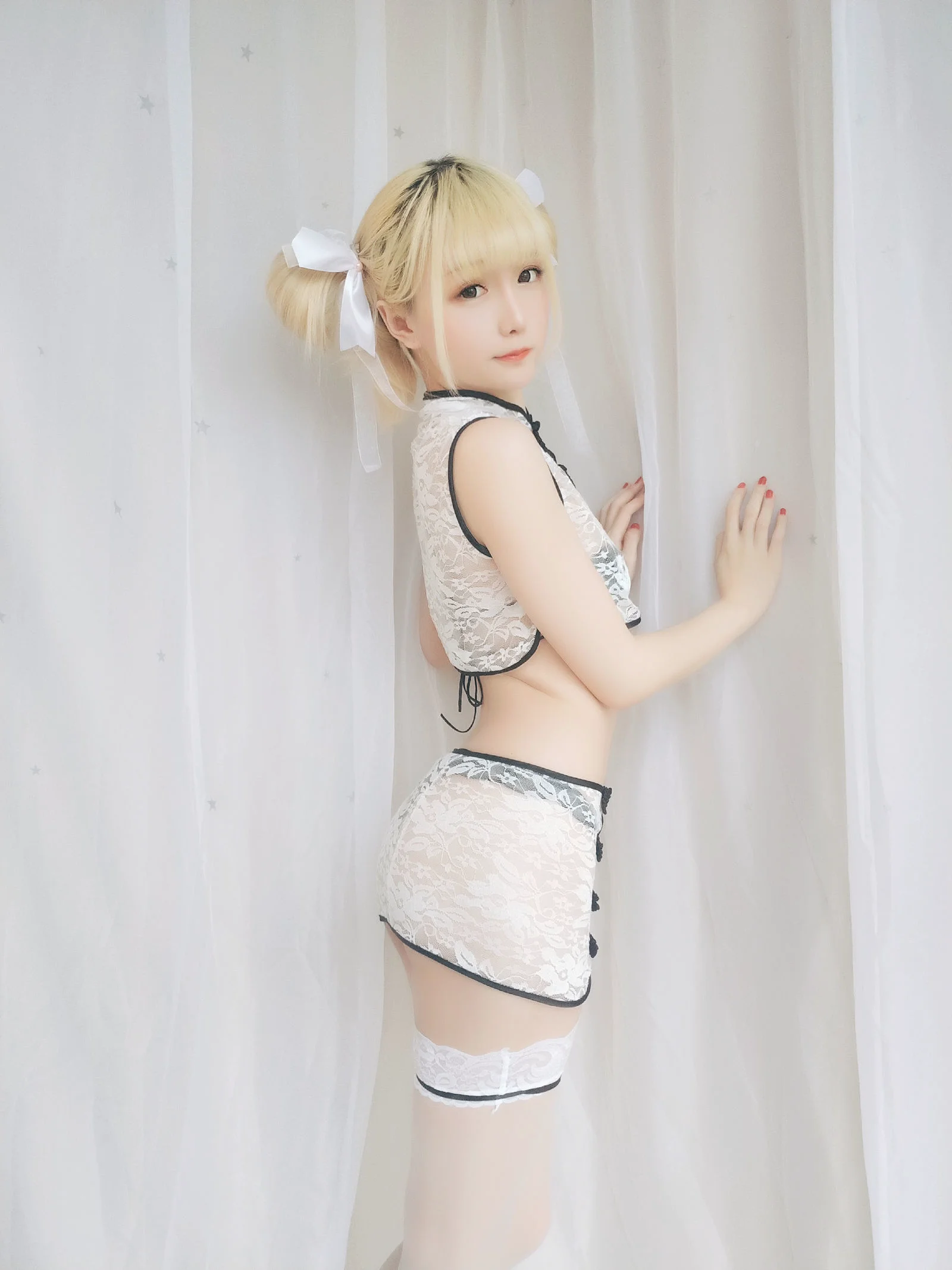 星之迟迟 《熊猫旗袍》 [萝莉COS] 写真集 - 爱照片