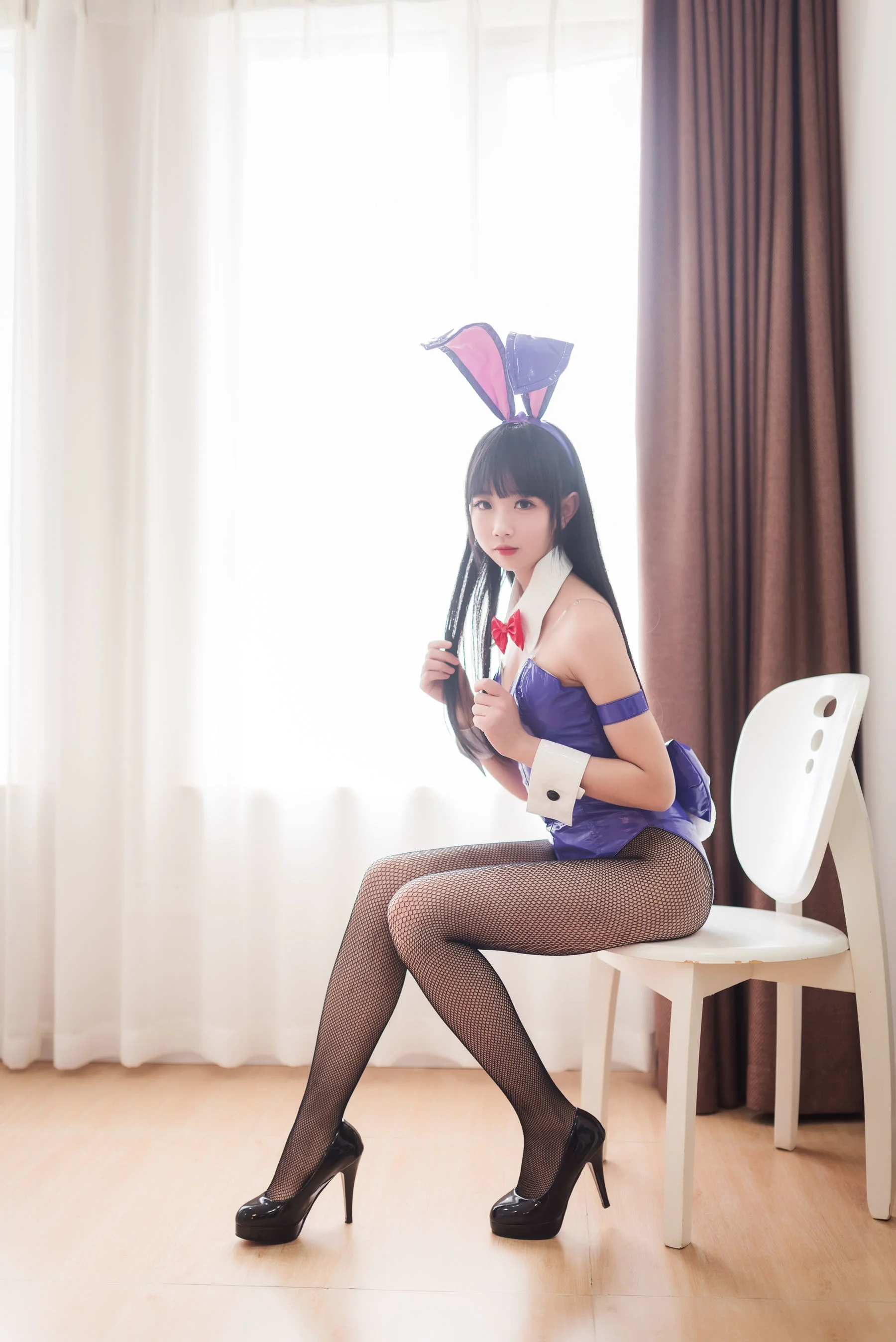 雪琪《兔女郎》 [萝莉COS] 写真集 - 爱照片