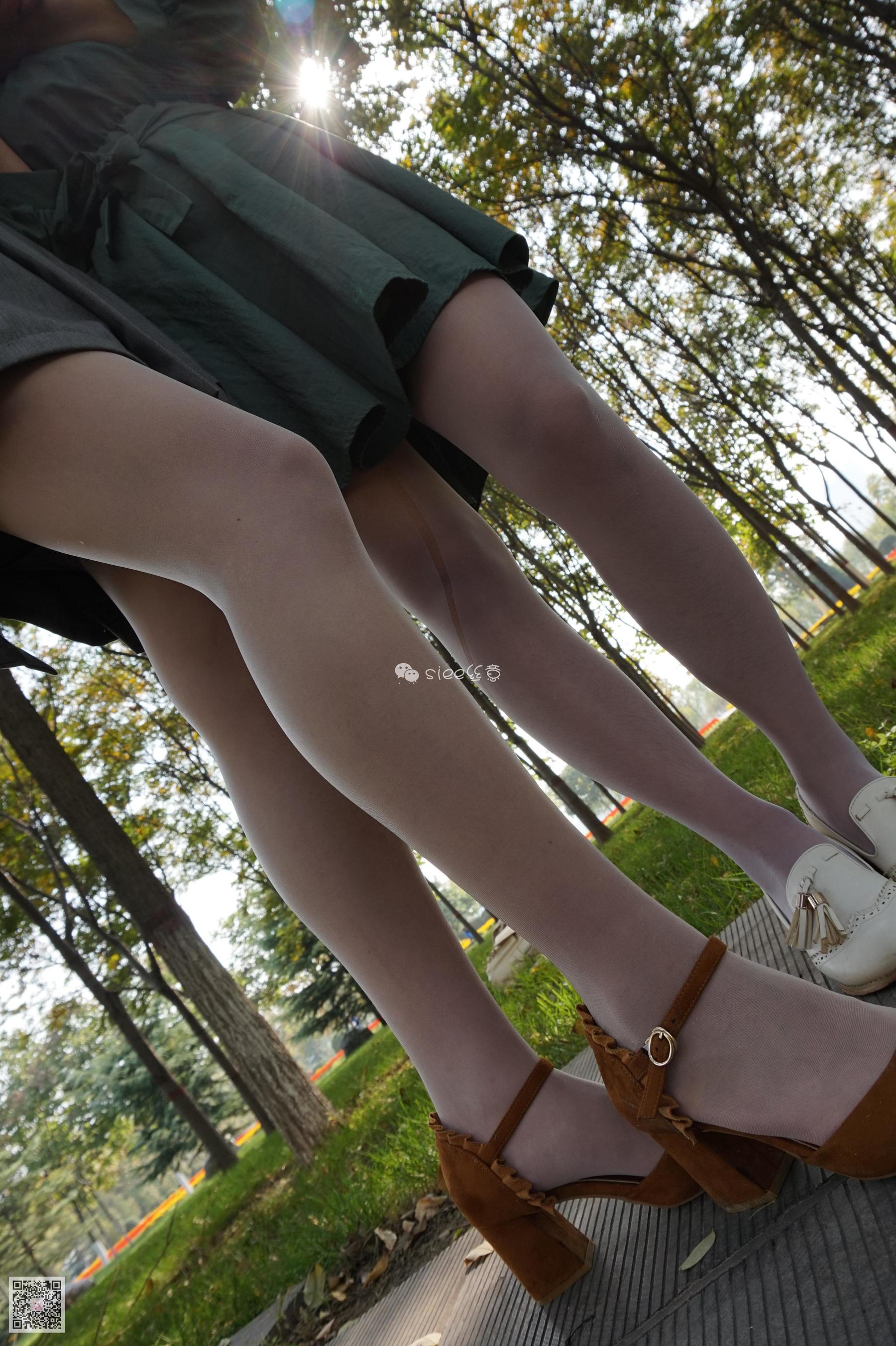 鱼鱼&茹茹 公园小路[丝意SIEE] No.012 写真集 - 爱照片
