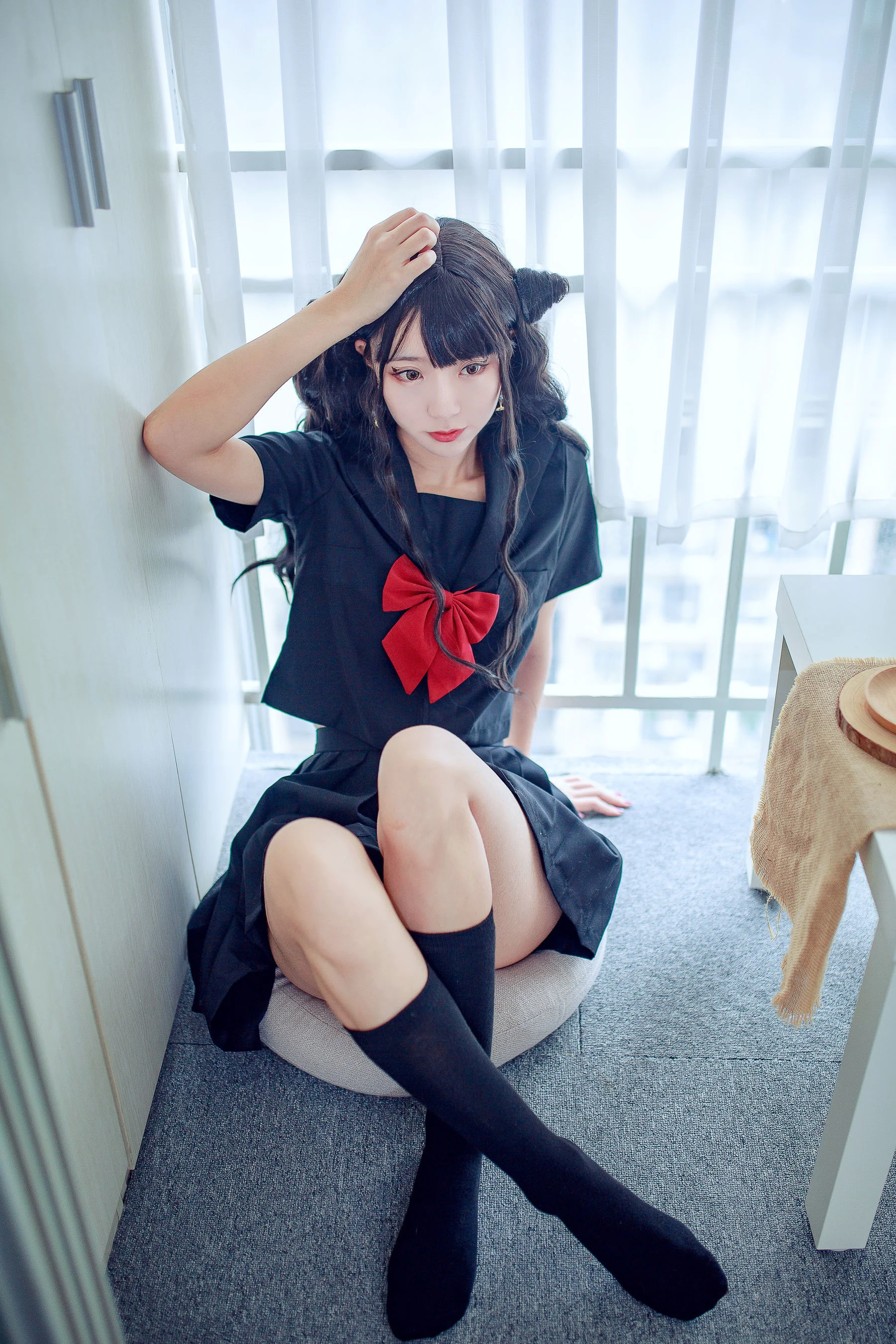 黑川《小恶魔JK》 [萝莉COS] 写真集 - 爱照片
