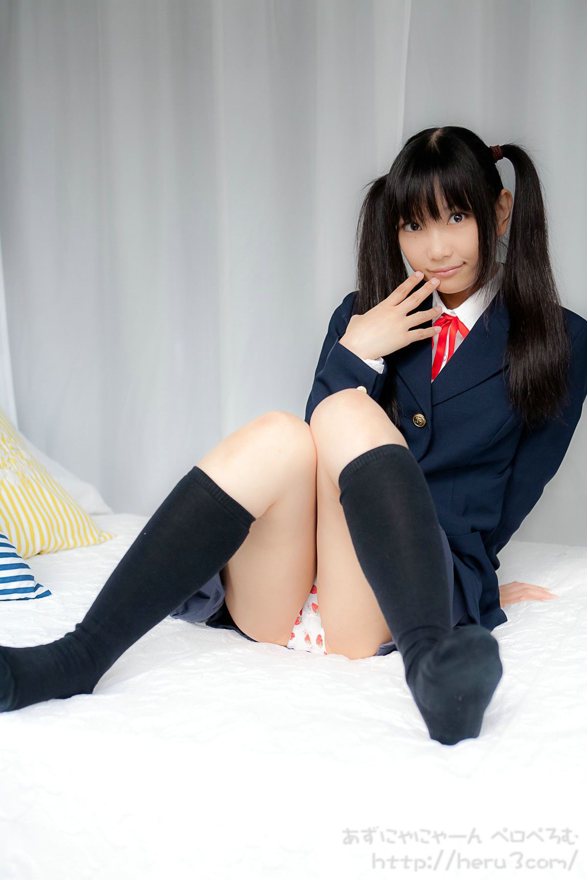 Lenfried 《K-On!》Nakano Azusa(中野梓) [Heruheru3] 写真集 - 爱照片