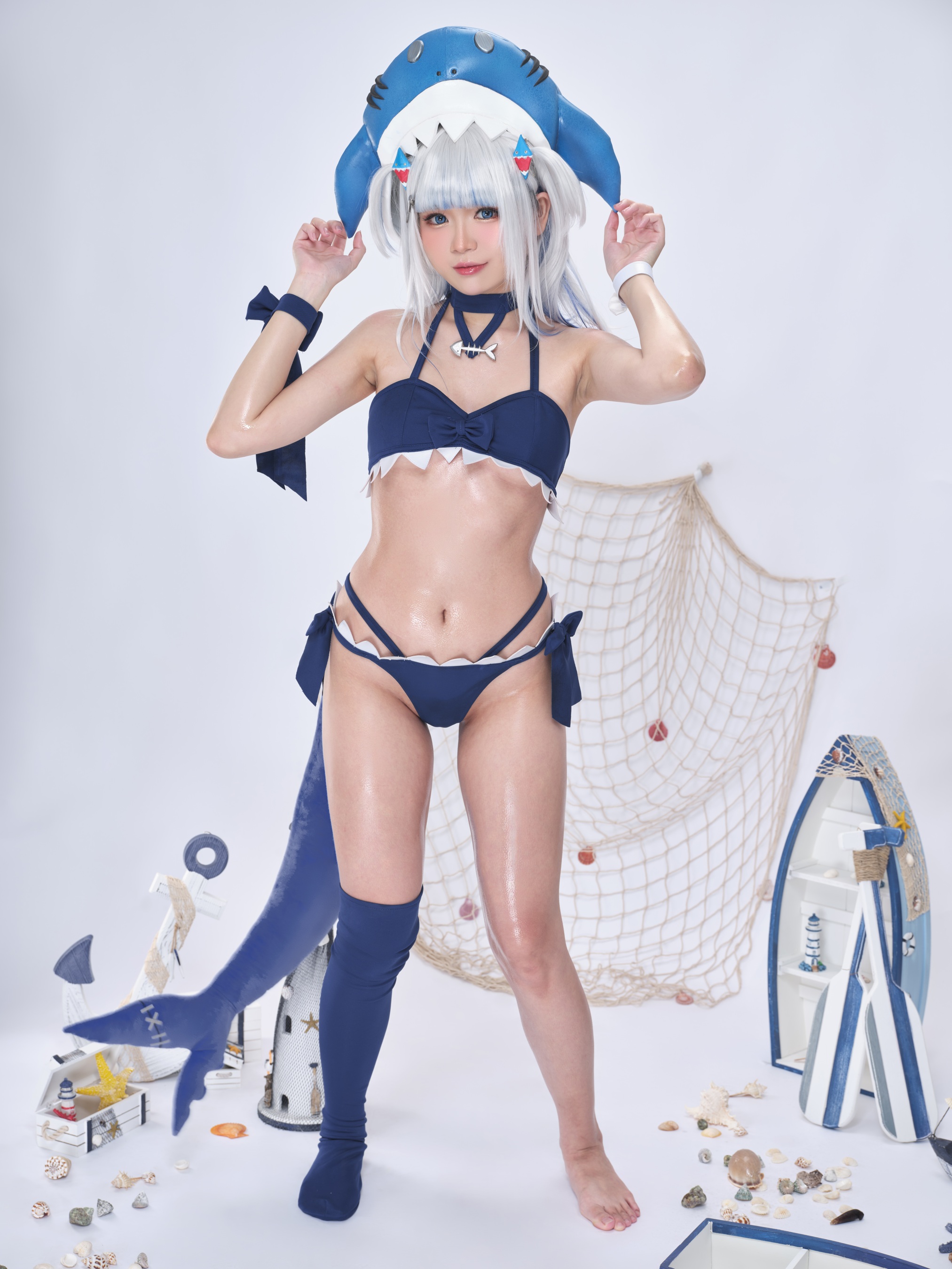 ZinieQ – Hololive Gawr Gura Swimsuit - 爱照片