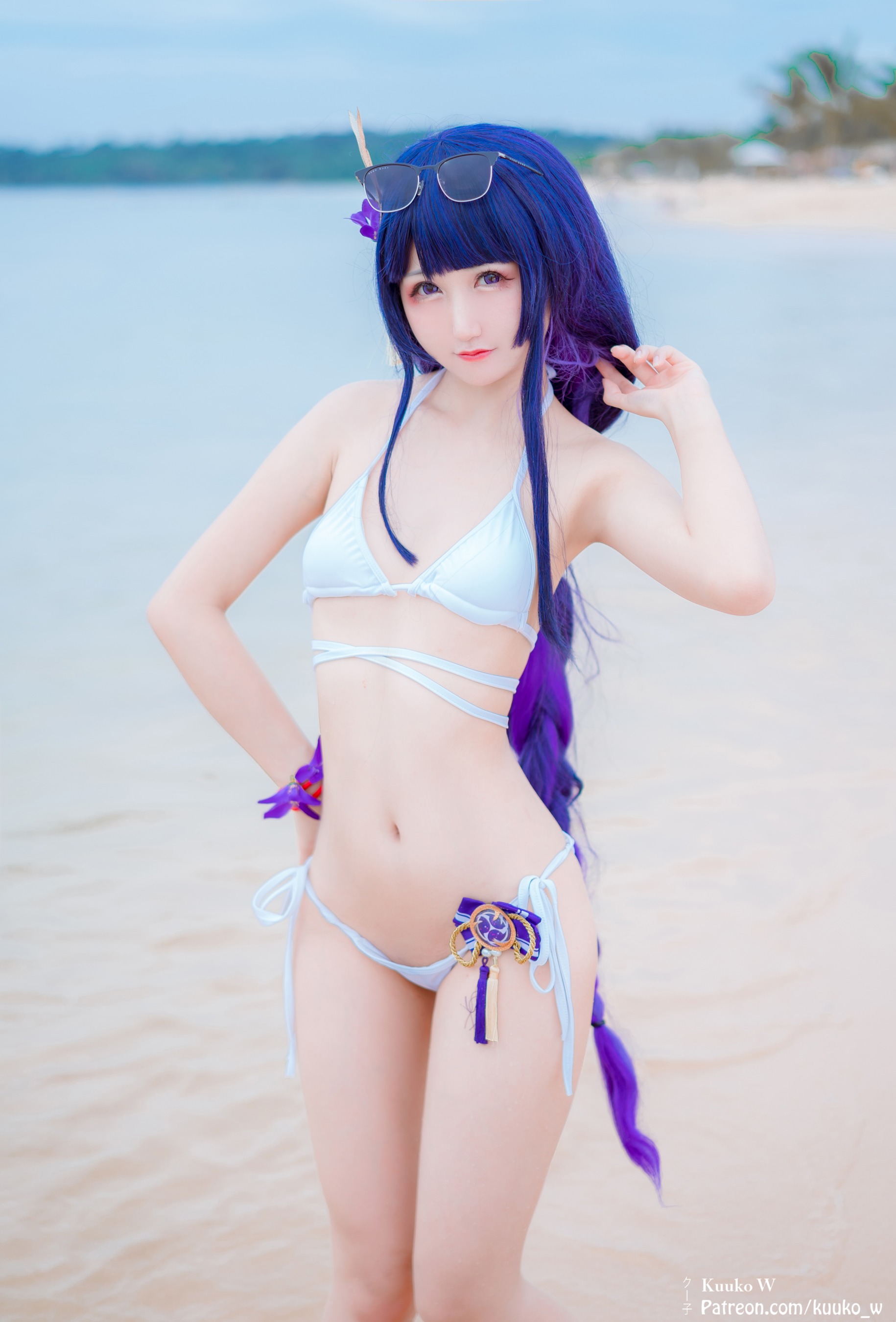 Kuuko W – Raiden Swimsuit - 爱照片