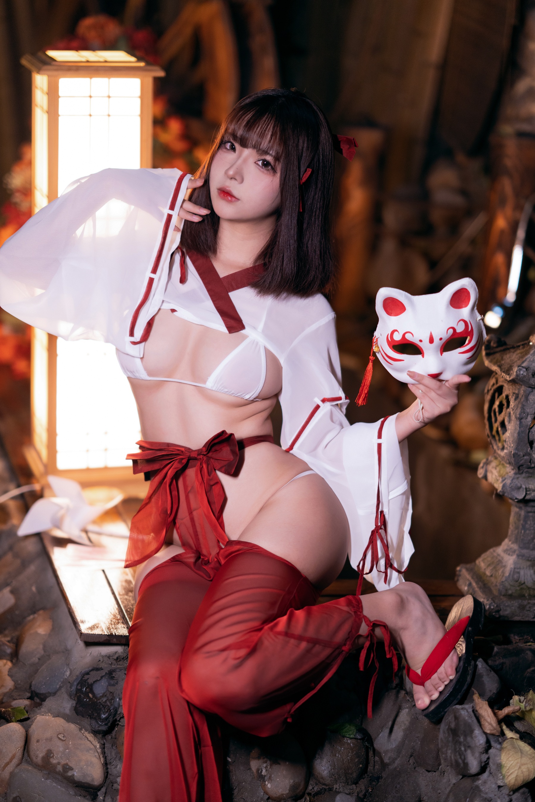 yuuhui玉汇 –  巫女 - 爱照片