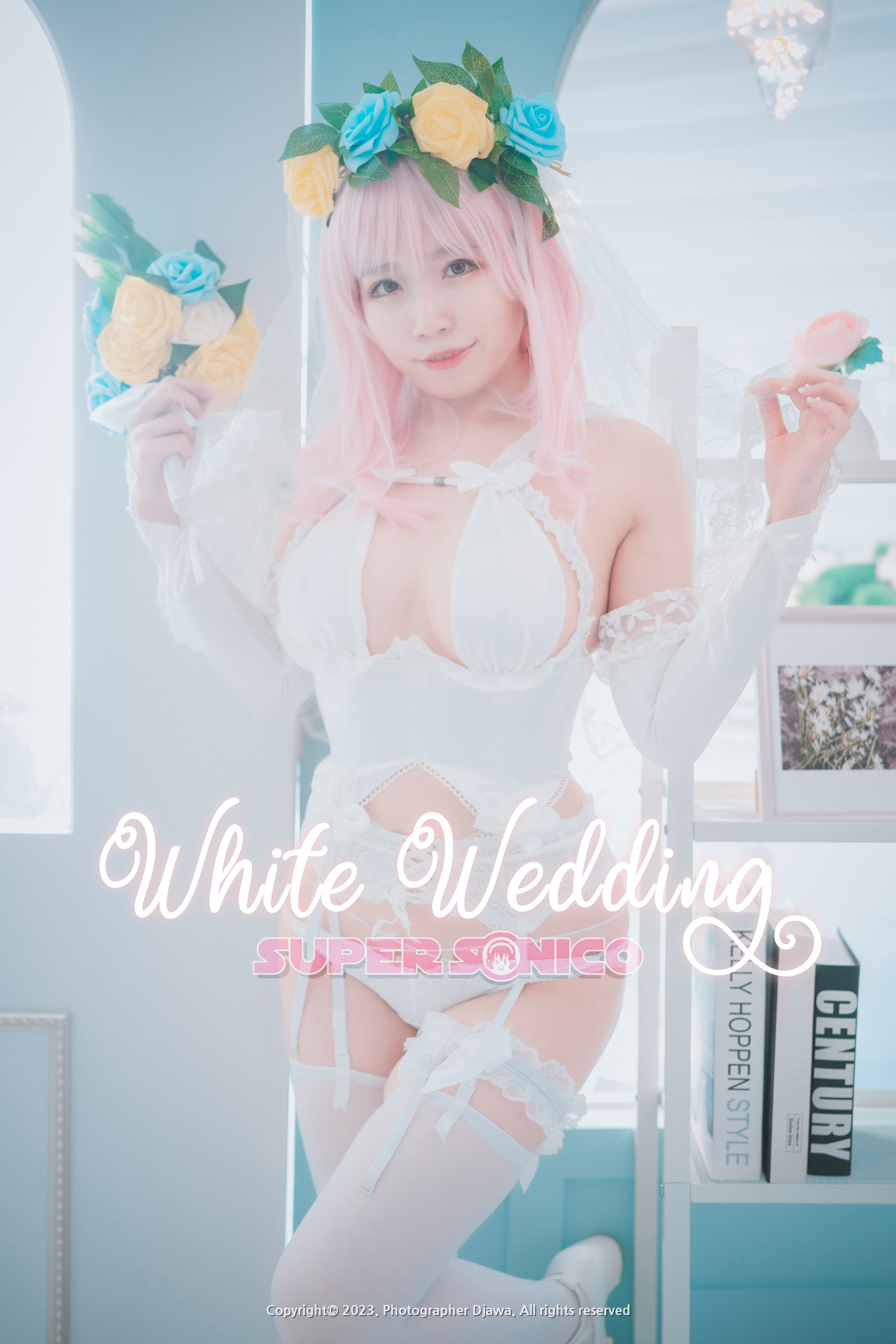 [DJAWA] Myaron – Super Sonico White Wedding - 爱照片