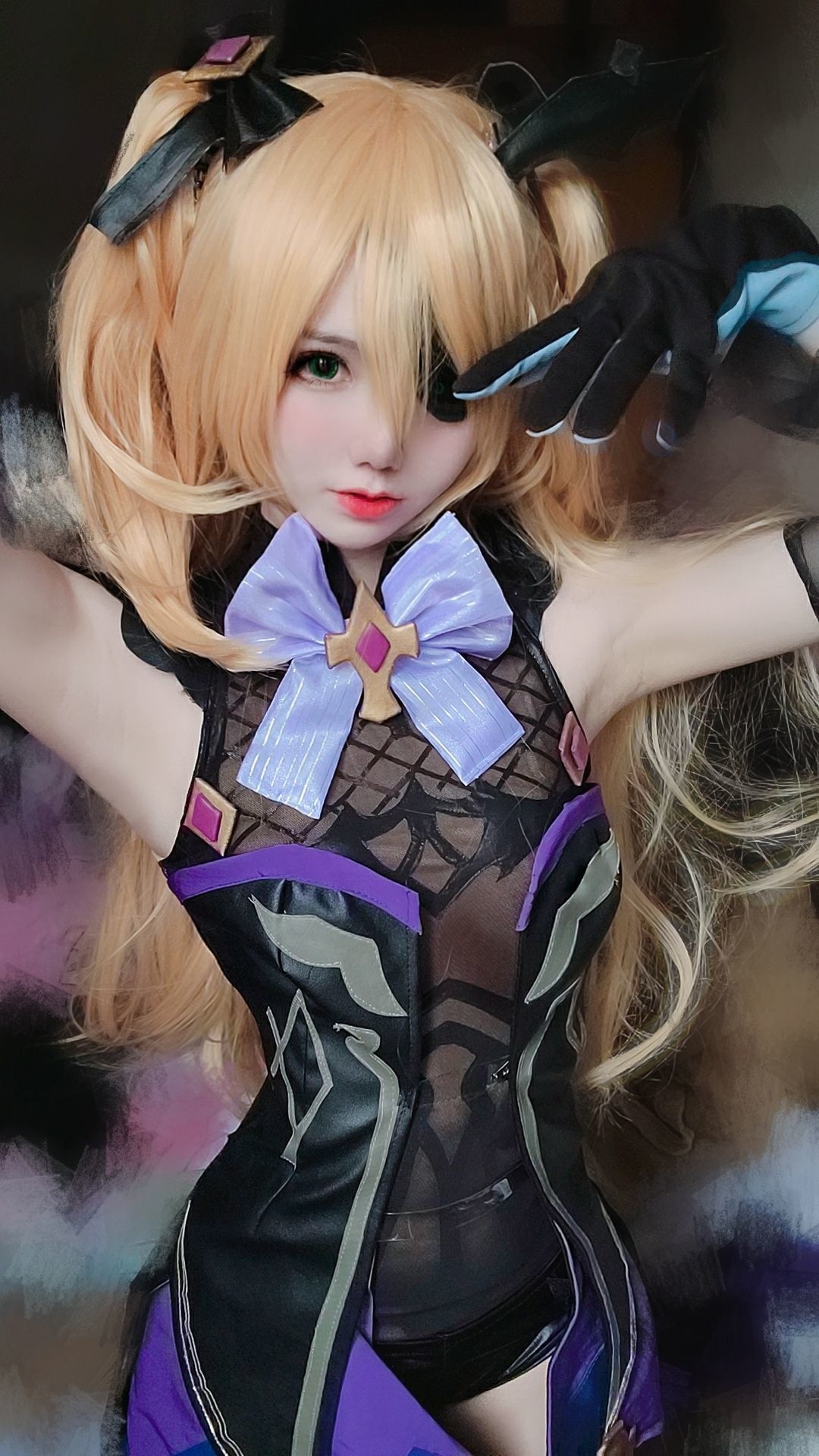 [网红COSER] Sally Dorasnow – Fischl Selfie - 爱照片