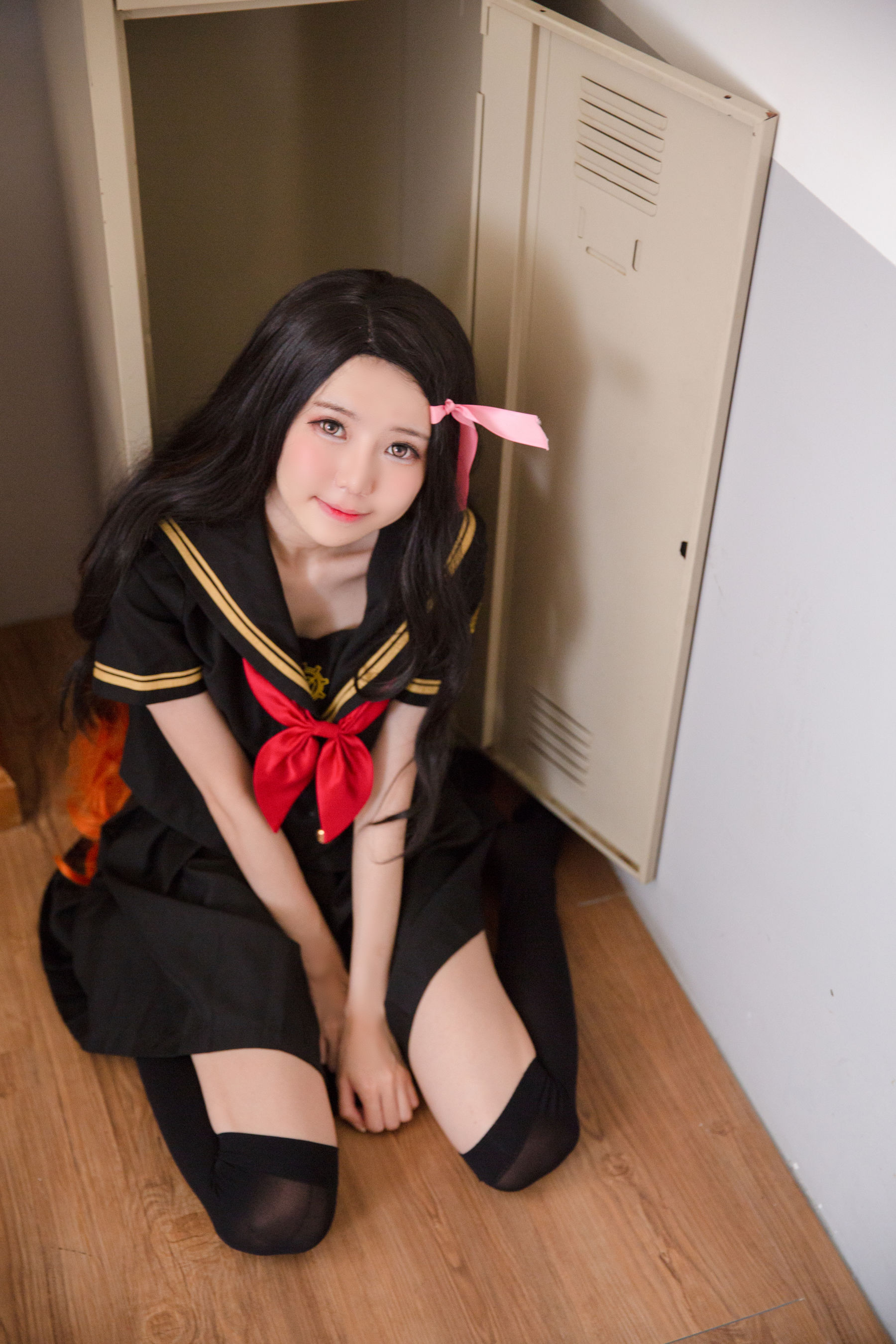 [网红COSER写真] Sally Dorasnow – Nezuko School - 爱照片