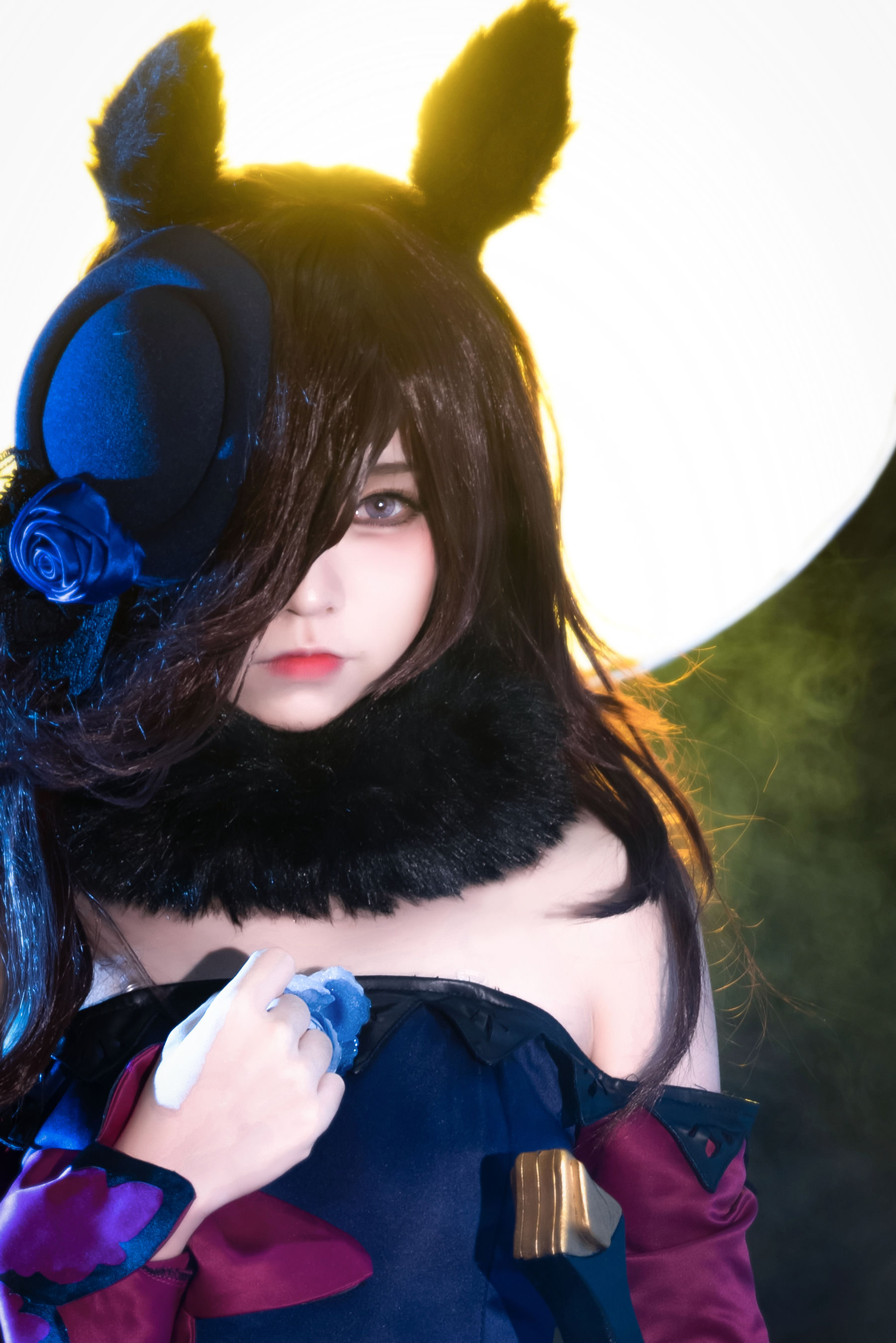 [福利COS] G44不会受伤 – 赛马娘 米浴 - 爱照片