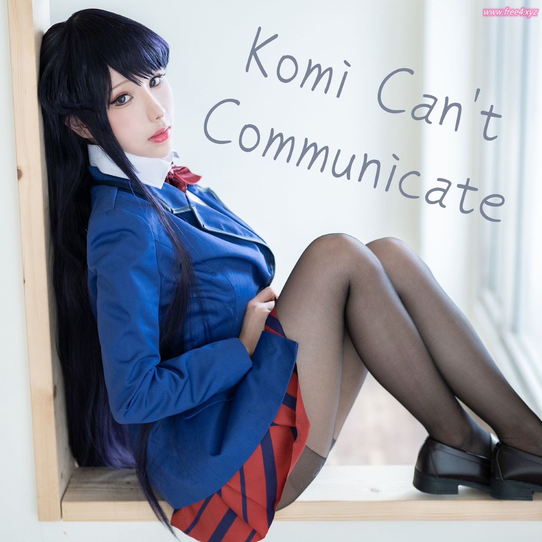 [网红COSER写真] Hane Ame 雨波 – Komi Shouko [Komi Can’t Communicate] - 爱照片