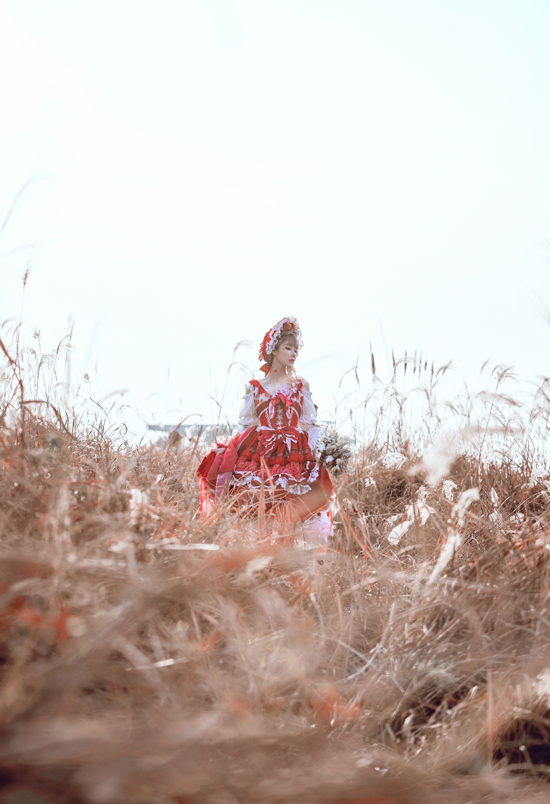 阿包也是兔娘 – lolita红裙 - 爱照片