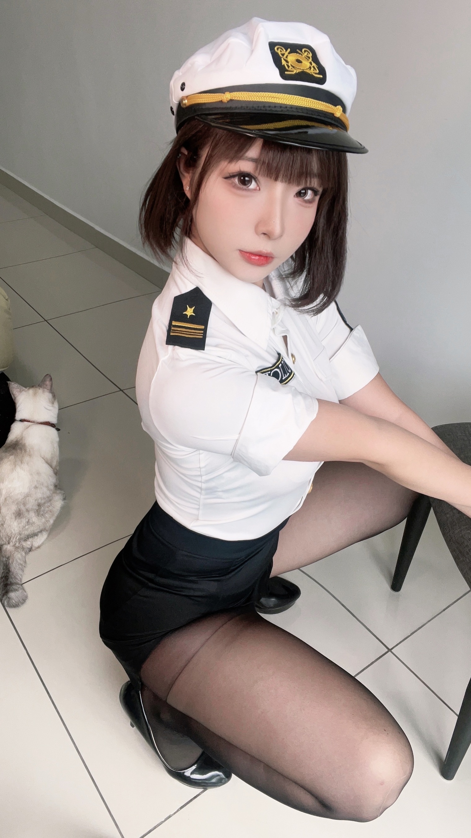 yuuhui玉汇 – 坏坏女警 - 爱照片