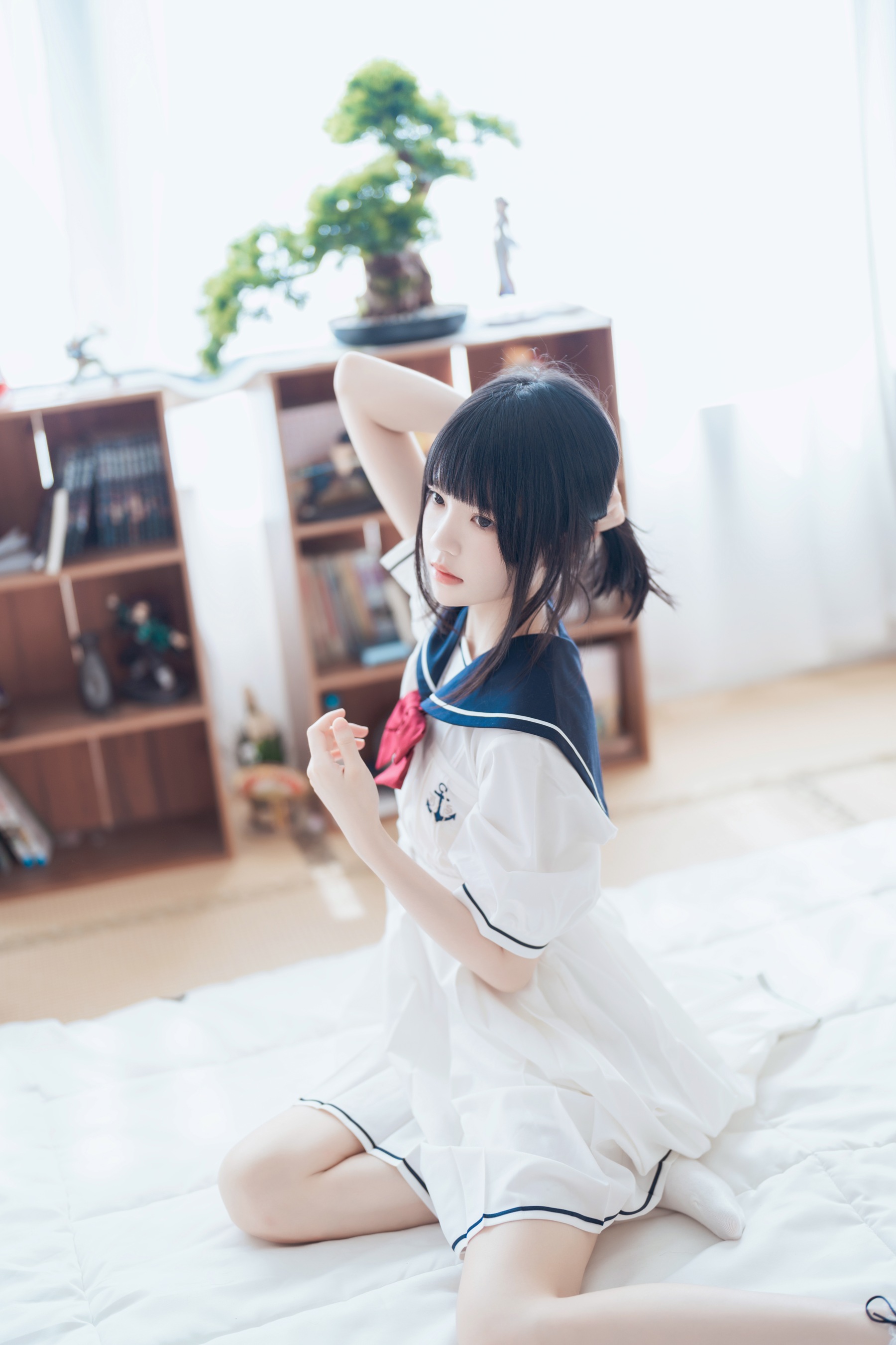 桜桃喵 – 盛夏制服 - 爱照片