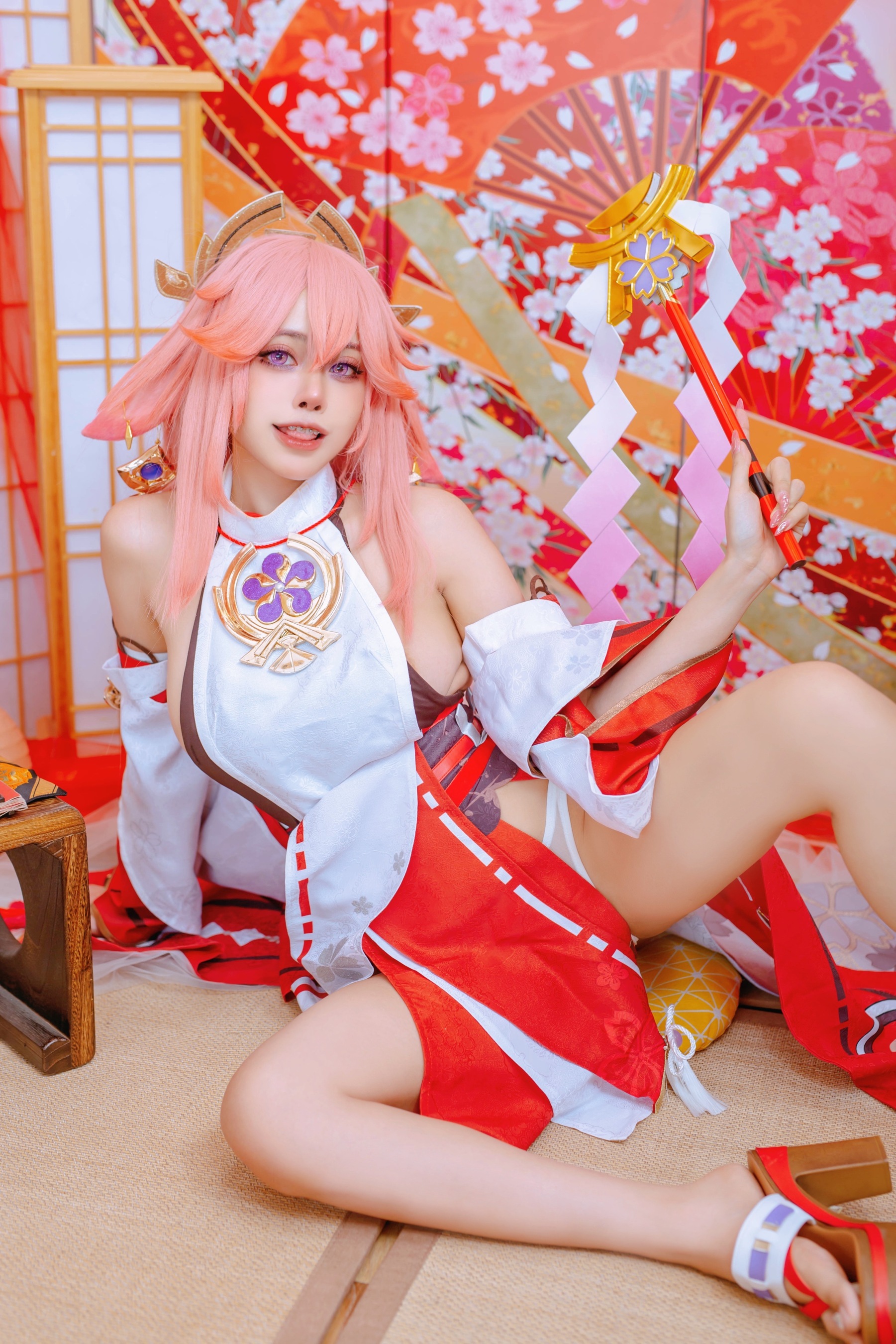 Byoru – Yae Miko x Raiden Shogun - 爱照片