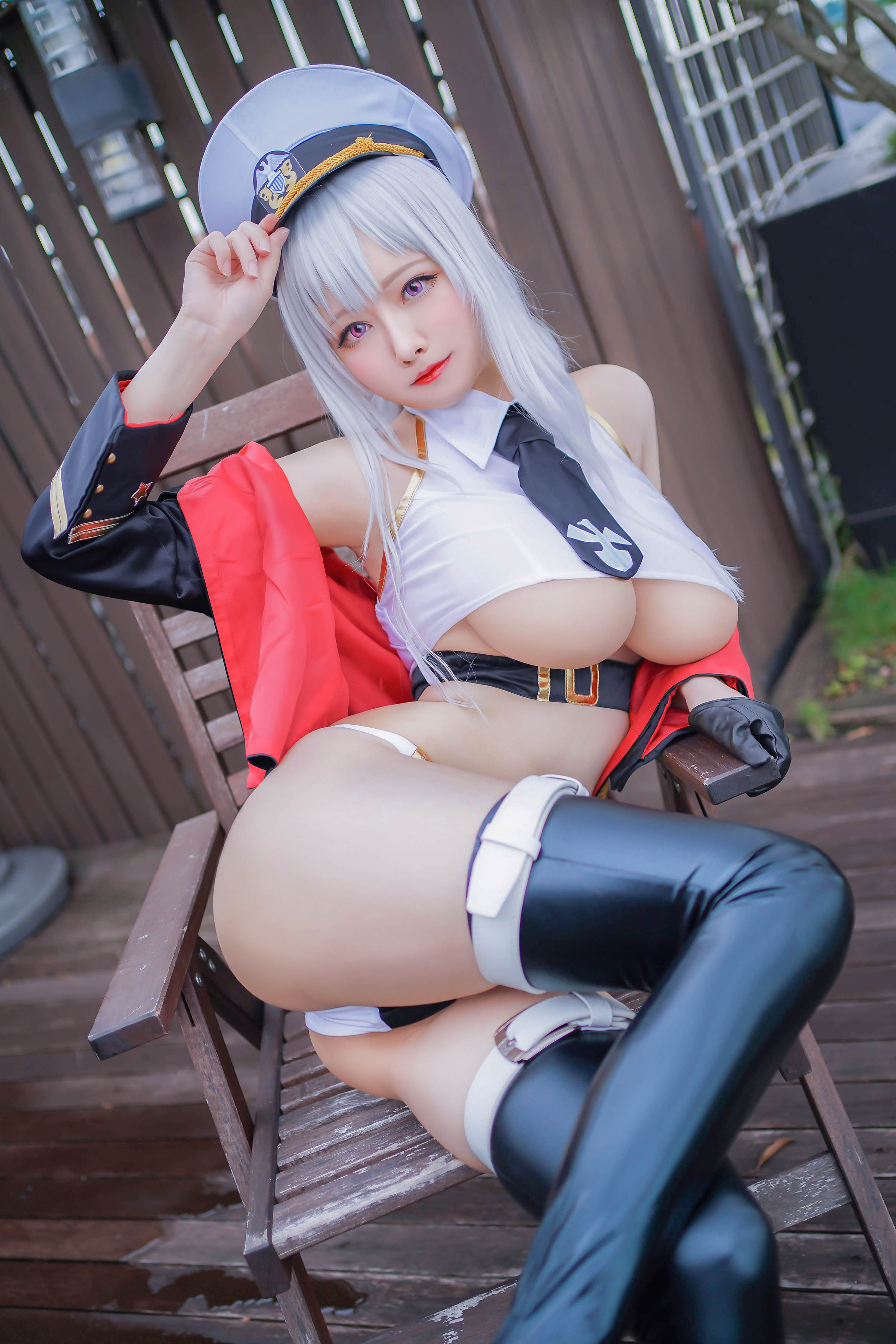 Arty亚缇 – Azure Lane – Enterprise Swimsuit - 爱照片