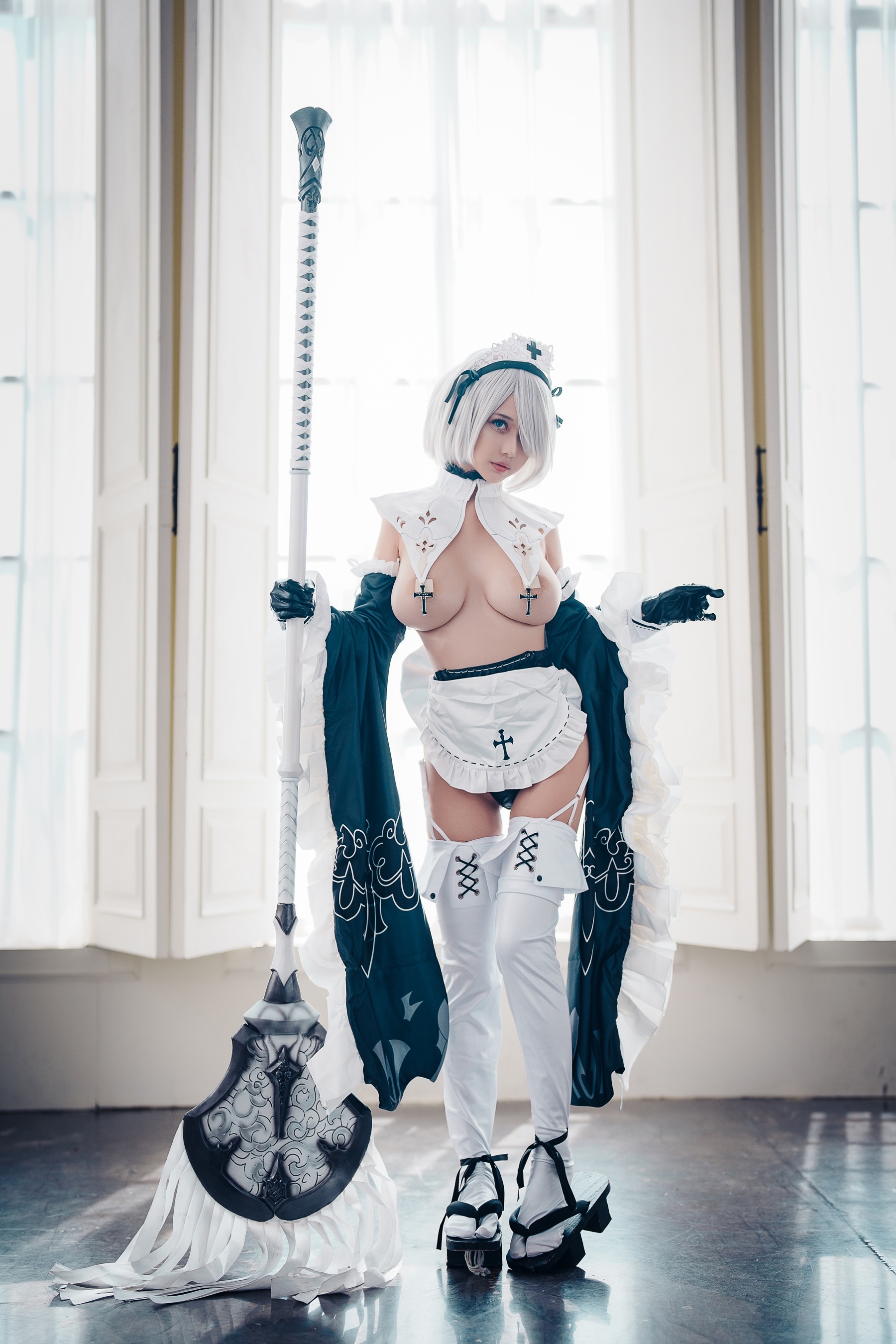 沖田凜花Rinka – 2B maid - 爱照片