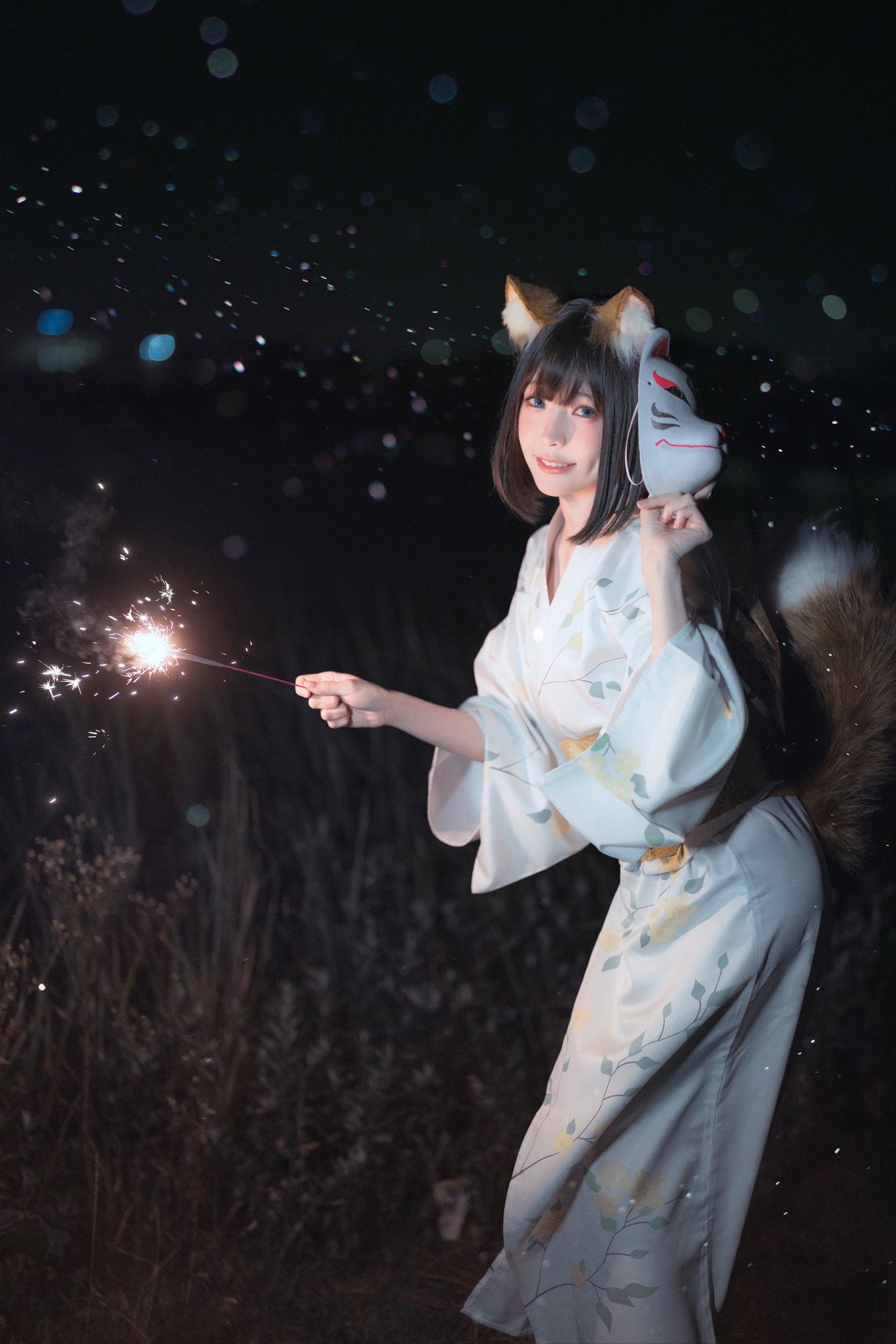 ElyEE子 –  23.July C-Dongitsune ~Yukata 浴衣狐 - 爱照片